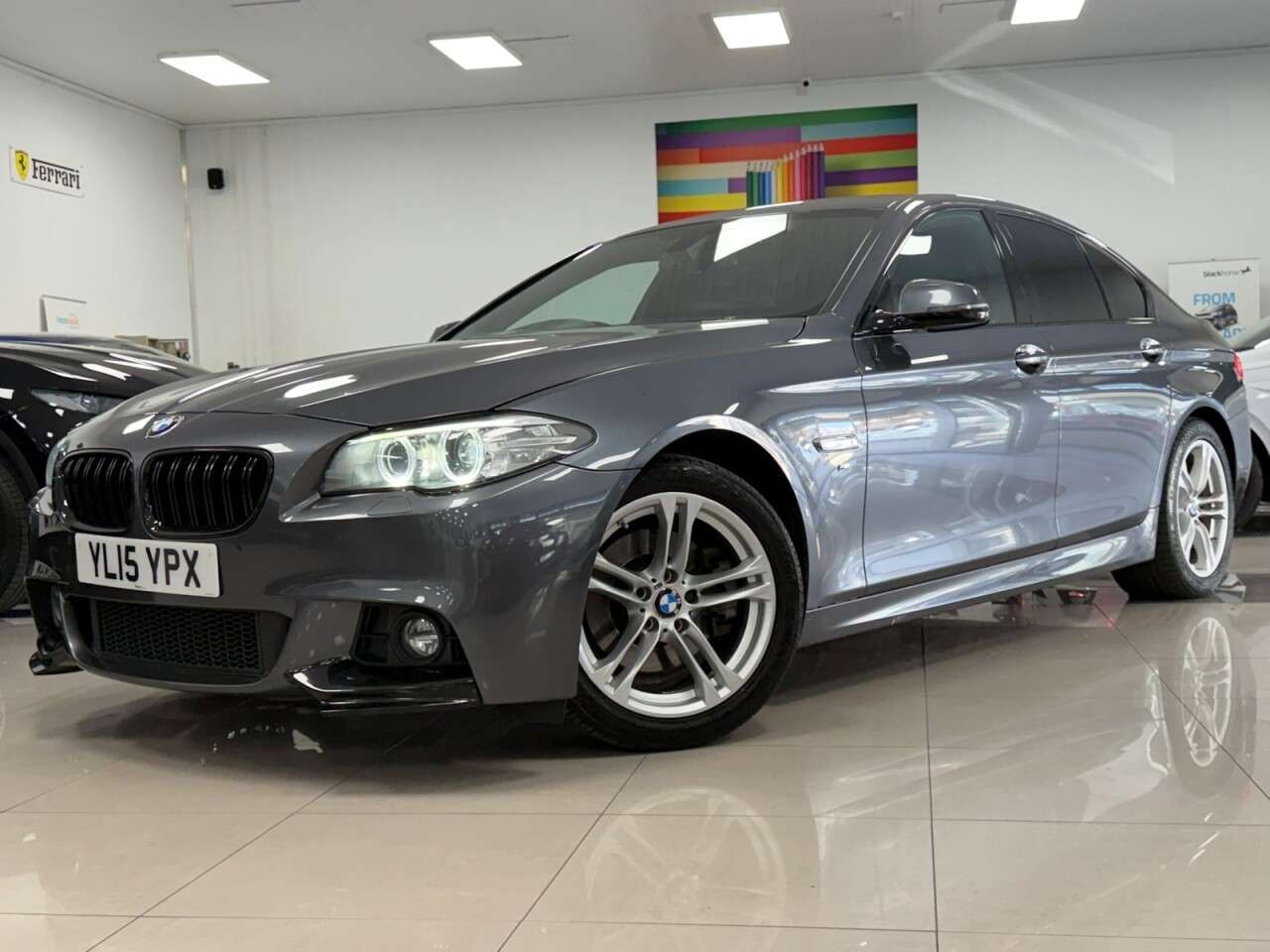 A 2015 BMW 5 SERIES 2.0 520d M Sport Saloon 4dr Diesel Auto Euro 6 (s/s) (190 ps) MEDIA PROFESS A 2015 BMW 5 SERIES 2.0 520d M Sport Saloon 4dr Diesel Auto Euro 6 (s/s) (190 ps) MEDIA PROFESS