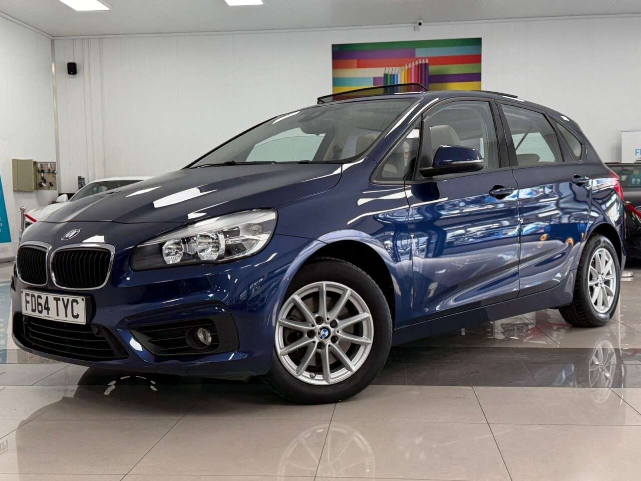 A 2014 BMW 2 SERIES ACTIVE TOURER 1.5 218i SE MPV 5dr Petrol Manual Euro 6 (s/s) (136 ps) PANORAMIC GLASS SUN A 2014 BMW 2 SERIES ACTIVE TOURER 1.5 218i SE MPV 5dr Petrol Manual Euro 6 (s/s) (136 ps) PANORAMIC GLASS SUN