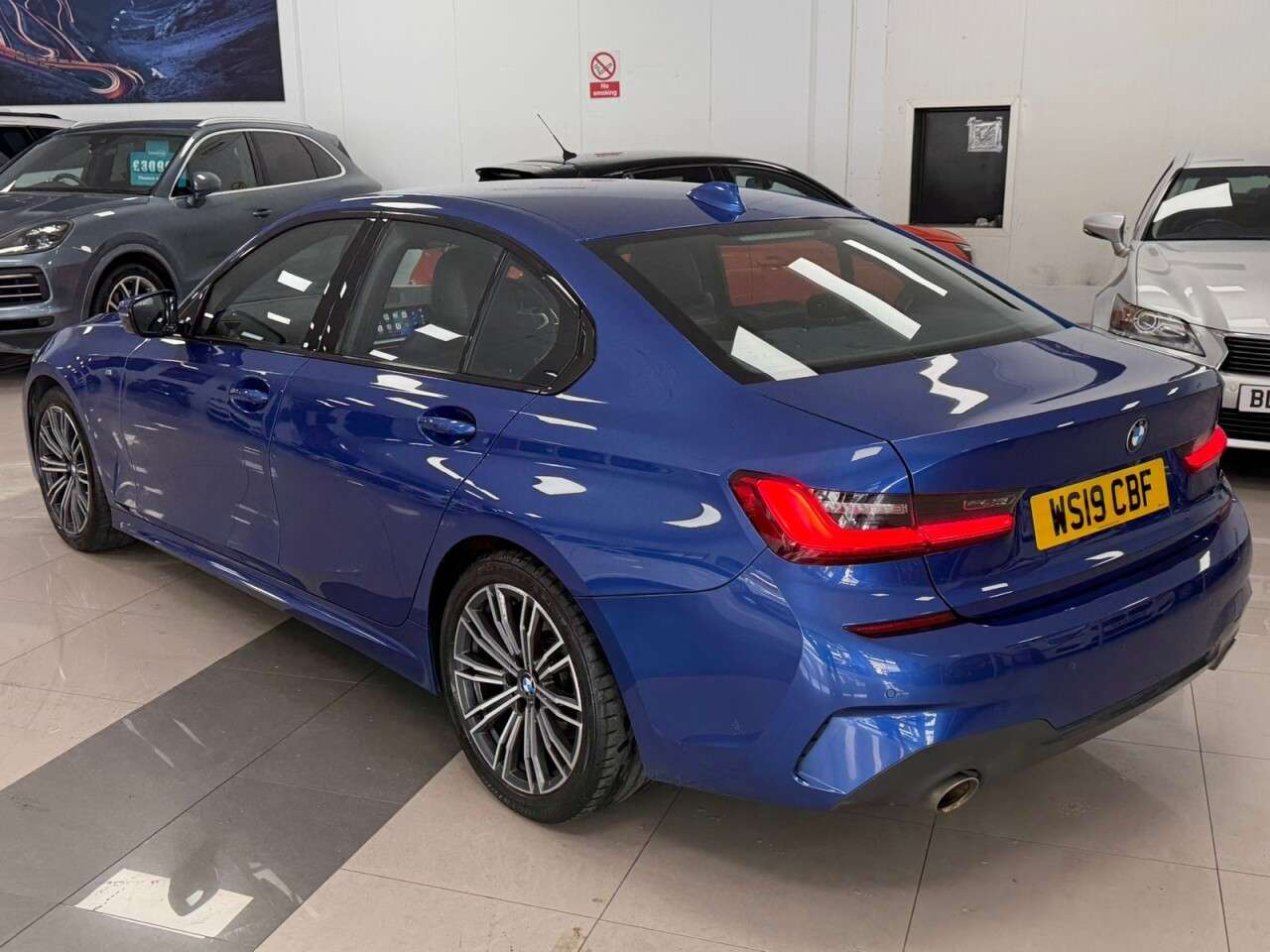 A 2019 BMW 3 SERIES 2.0 320i M Sport Saloon 4dr Petrol Auto Euro 6 (s/s) (184 ps) ESTORIL BLUE A 2019 BMW 3 SERIES 2.0 320i M Sport Saloon 4dr Petrol Auto Euro 6 (s/s) (184 ps) ESTORIL BLUE