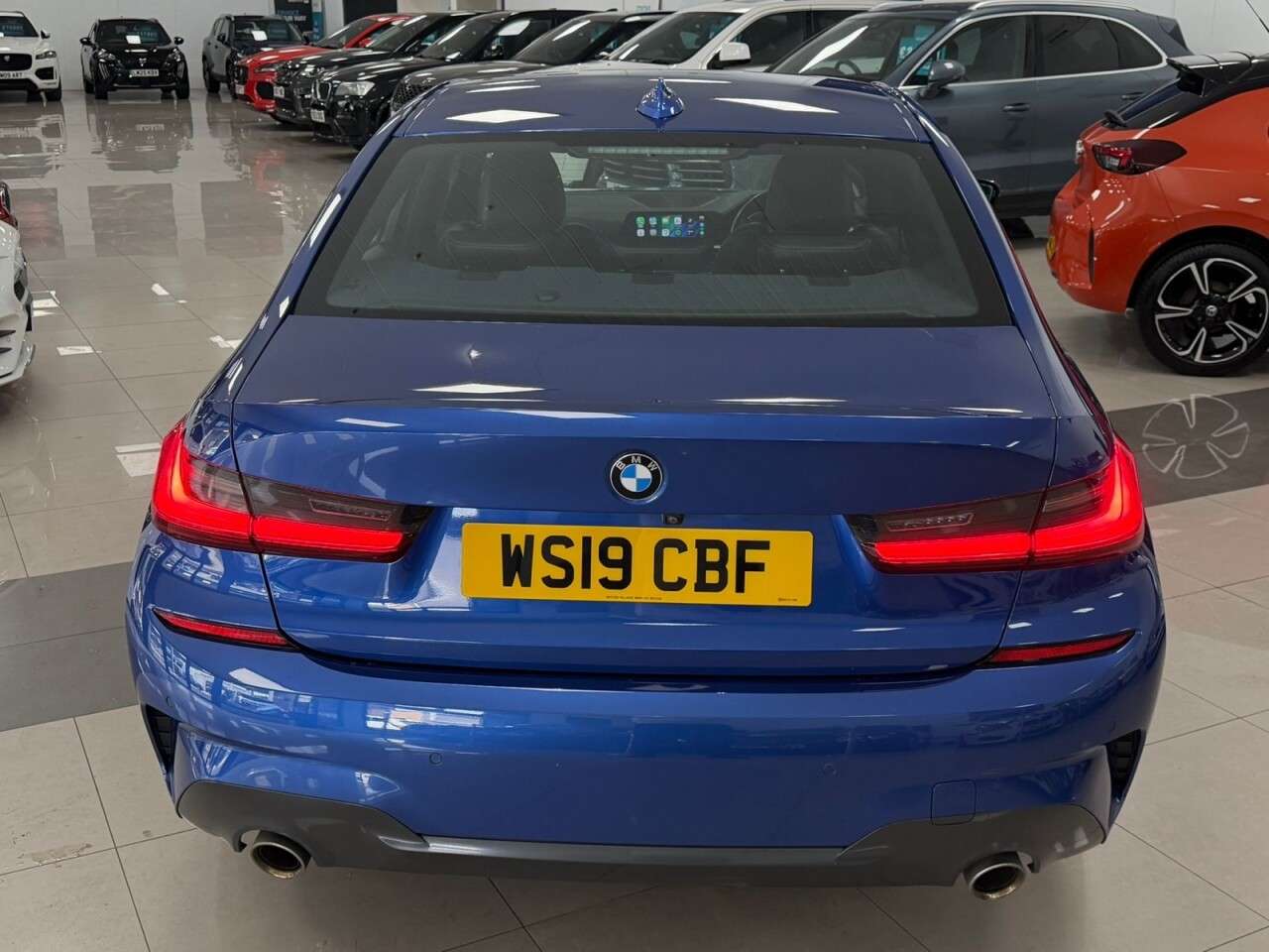 A 2019 BMW 3 SERIES 2.0 320i M Sport Saloon 4dr Petrol Auto Euro 6 (s/s) (184 ps) ESTORIL BLUE A 2019 BMW 3 SERIES 2.0 320i M Sport Saloon 4dr Petrol Auto Euro 6 (s/s) (184 ps) ESTORIL BLUE