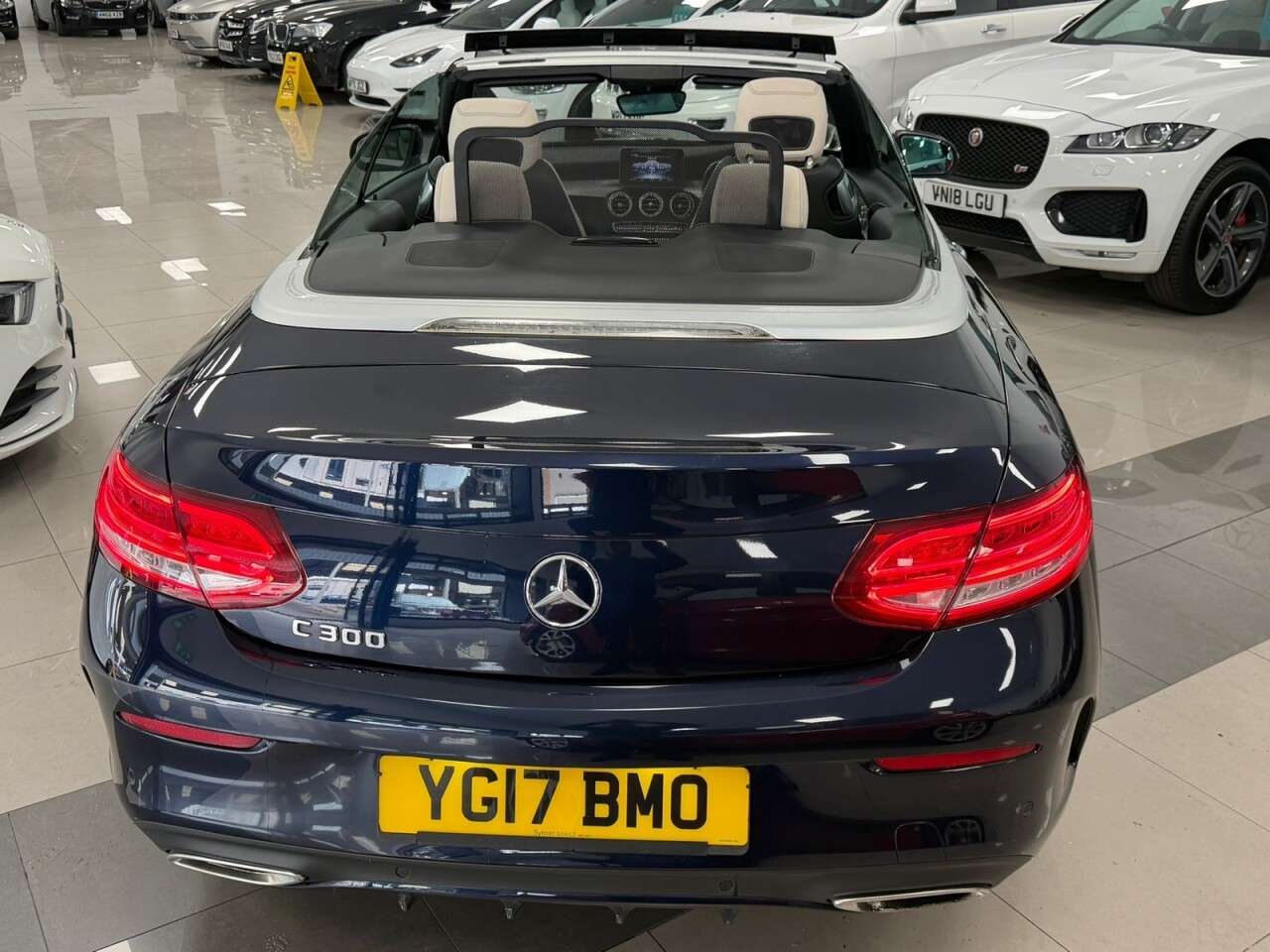 A 2017 MERCEDES-BENZ C-CLASS 2.0 C300 AMG Line Cabriolet 2dr Petrol G-Tronic+ Euro 6 (s/s) (245 ps) AIRS A 2017 MERCEDES-BENZ C-CLASS 2.0 C300 AMG Line Cabriolet 2dr Petrol G-Tronic+ Euro 6 (s/s) (245 ps) AIRS