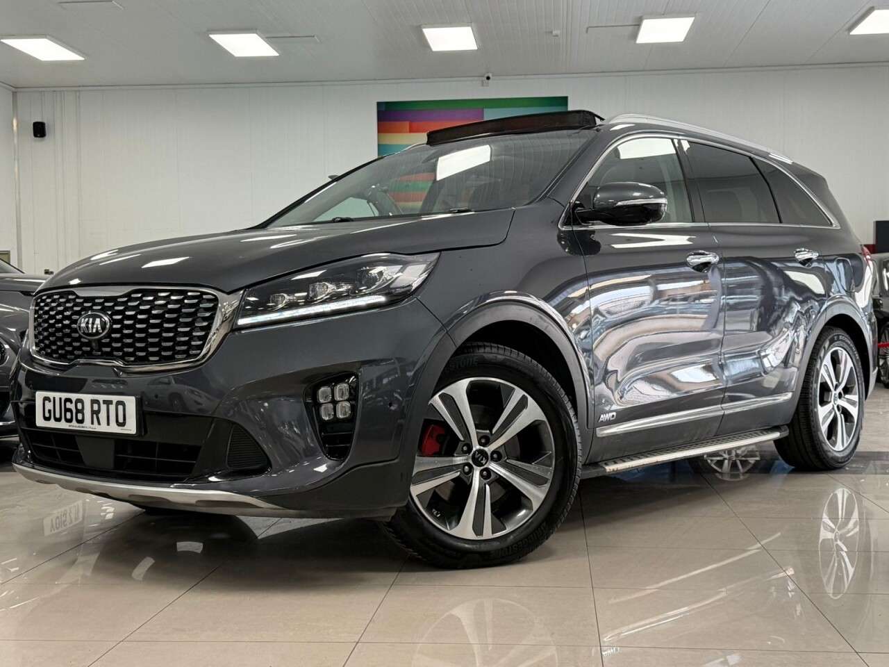 A 2018 KIA SORENTO 2.2 CRDi GT-Line S SUV 5dr Diesel Auto AWD Euro 6 (s/s) (197 bhp) A 2018 KIA SORENTO 2.2 CRDi GT-Line S SUV 5dr Diesel Auto AWD Euro 6 (s/s) (197 bhp)