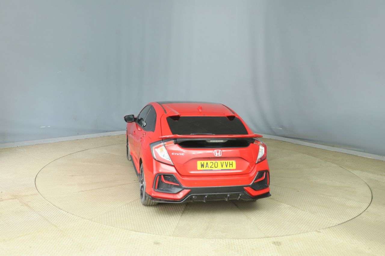 A 2020 HONDA CIVIC 1.0 VTEC Turbo EX Sport Line Hatchback 5dr Petrol Manual Euro 6 (s/s) (126 A 2020 HONDA CIVIC 1.0 VTEC Turbo EX Sport Line Hatchback 5dr Petrol Manual Euro 6 (s/s) (126