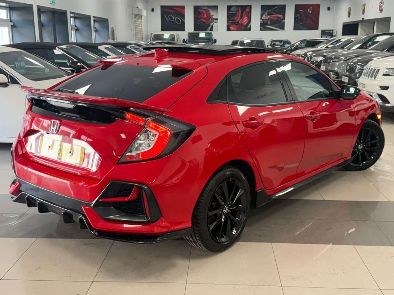 A 2020 HONDA CIVIC 1.0 VTEC Turbo EX Sport Line Hatchback 5dr Petrol Manual Euro 6 (s/s) (126 A 2020 HONDA CIVIC 1.0 VTEC Turbo EX Sport Line Hatchback 5dr Petrol Manual Euro 6 (s/s) (126