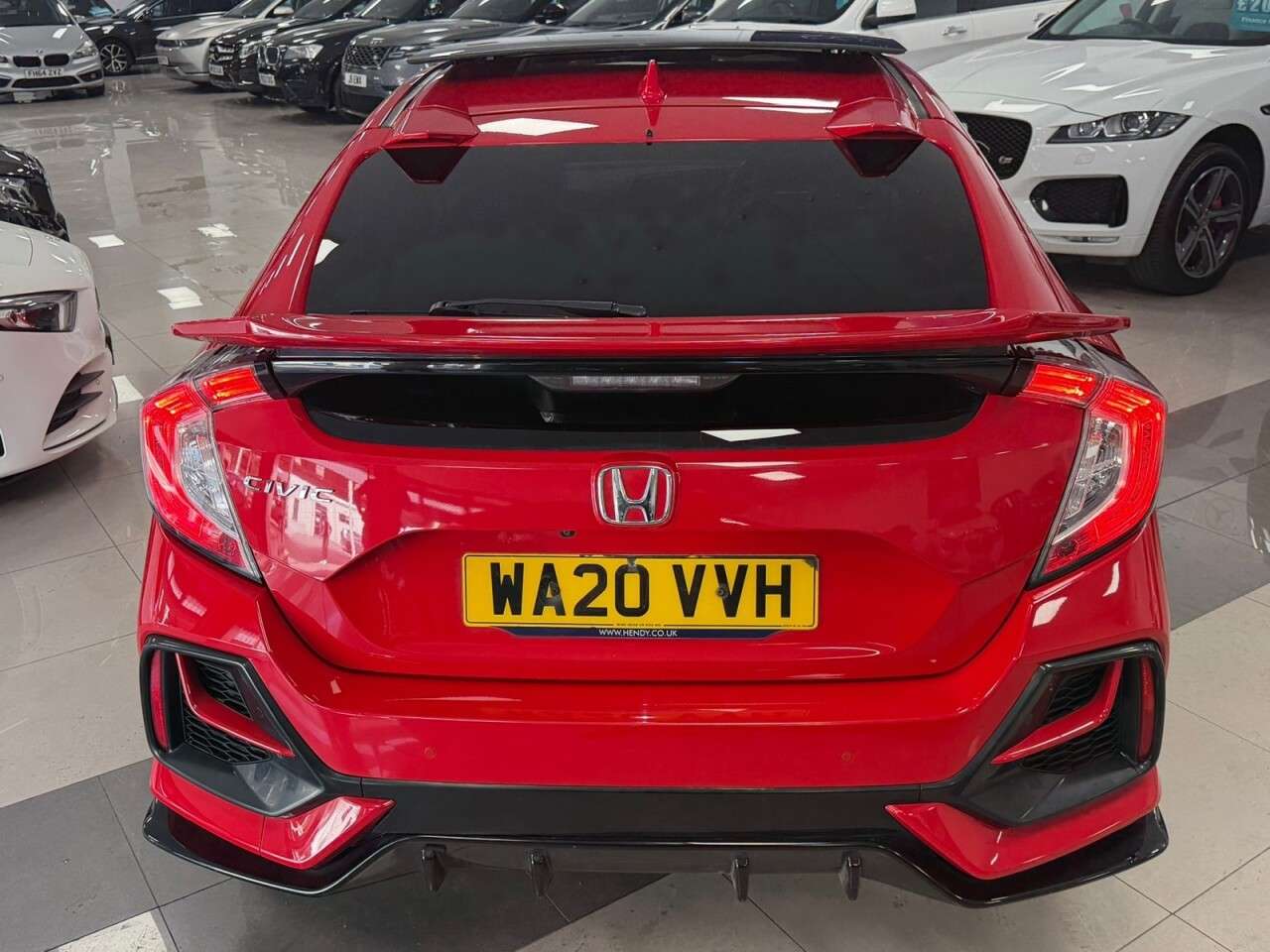 A 2020 HONDA CIVIC 1.0 VTEC Turbo EX Sport Line Hatchback 5dr Petrol Manual Euro 6 (s/s) (126 A 2020 HONDA CIVIC 1.0 VTEC Turbo EX Sport Line Hatchback 5dr Petrol Manual Euro 6 (s/s) (126