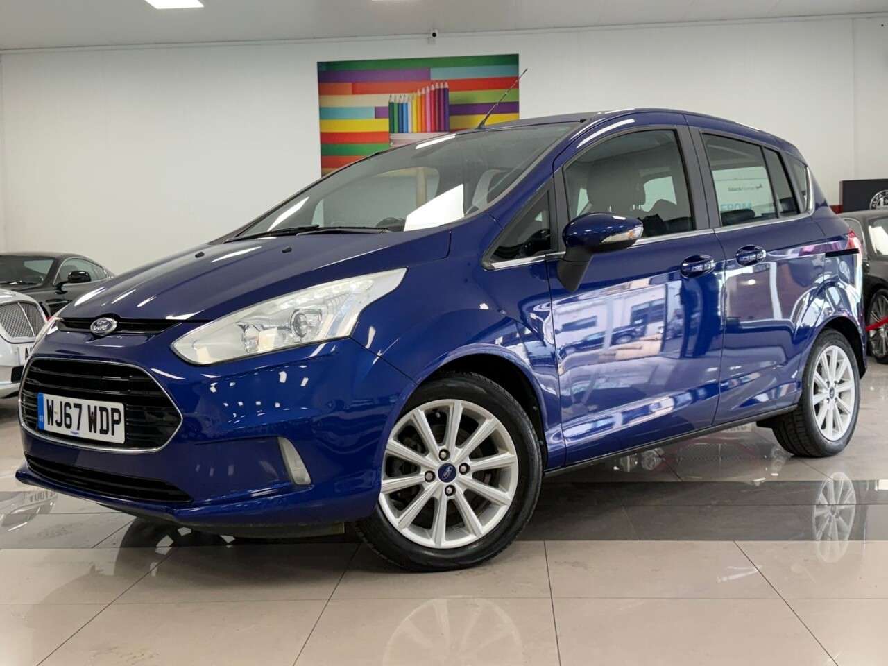 A 2017 FORD B-MAX 1.0T EcoBoost Titanium Navigator MPV 5dr Petrol Manual Euro 6 (100 ps) TOP A 2017 FORD B-MAX 1.0T EcoBoost Titanium Navigator MPV 5dr Petrol Manual Euro 6 (100 ps) TOP