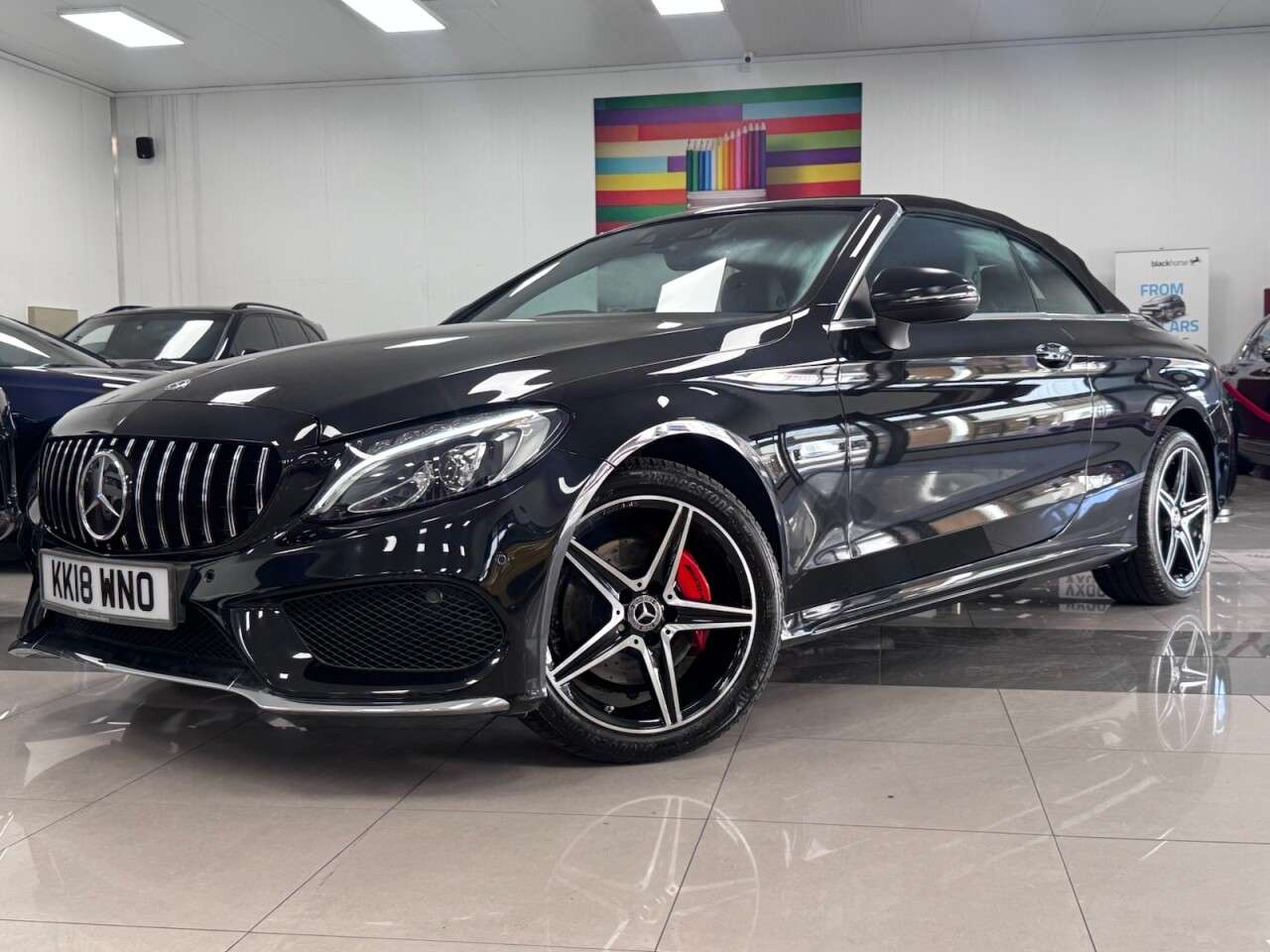 A 2018 MERCEDES-BENZ C CLASS 2.1 C220d Nightfall Edition (Premium Plus) Cabriolet 2dr Diesel G-Tronic+ 4 A 2018 MERCEDES-BENZ C CLASS 2.1 C220d Nightfall Edition (Premium Plus) Cabriolet 2dr Diesel G-Tronic+ 4