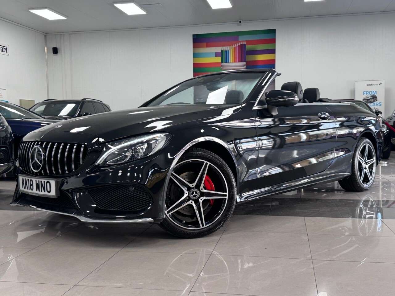 A 2018 MERCEDES-BENZ C CLASS 2.1 C220d Nightfall Edition (Premium Plus) Cabriolet 2dr Diesel G-Tronic+ 4 A 2018 MERCEDES-BENZ C CLASS 2.1 C220d Nightfall Edition (Premium Plus) Cabriolet 2dr Diesel G-Tronic+ 4
