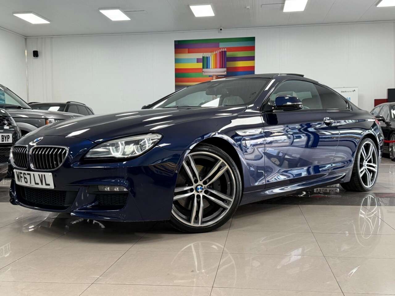 A 2017 BMW 6 SERIES 3.0 640d M Sport Coupe 2dr Diesel Auto Euro 6 (s/s) (313 ps) £9K IN EXTRAS& A 2017 BMW 6 SERIES 3.0 640d M Sport Coupe 2dr Diesel Auto Euro 6 (s/s) (313 ps) £9K IN EXTRAS&