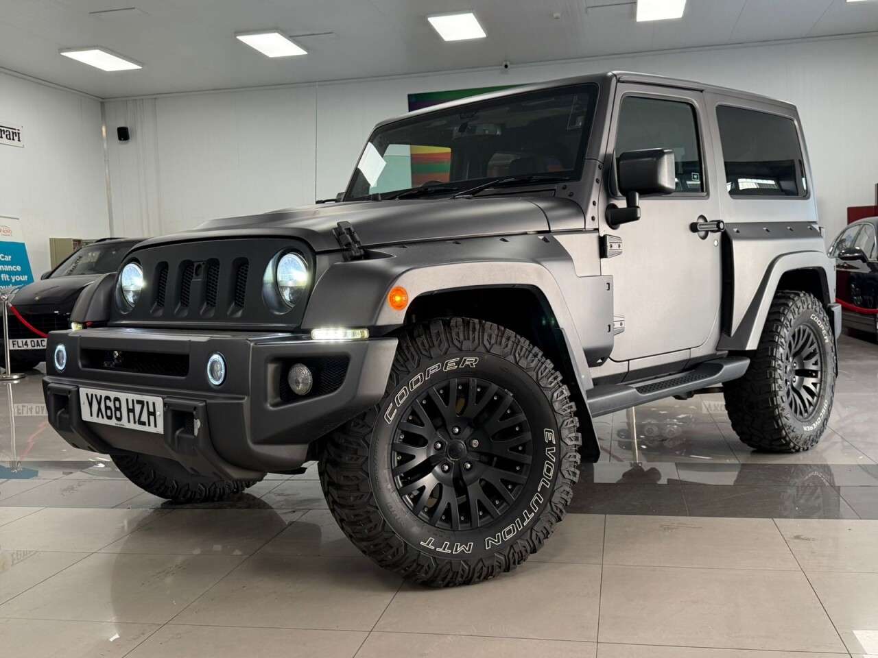 A 2018 JEEP WRANGLER 2.8 CRD Sahara SUV 2dr Diesel Auto 4WD Euro 6 (197 bhp) STUNNING EXAMPLE + A 2018 JEEP WRANGLER 2.8 CRD Sahara SUV 2dr Diesel Auto 4WD Euro 6 (197 bhp) STUNNING EXAMPLE +
