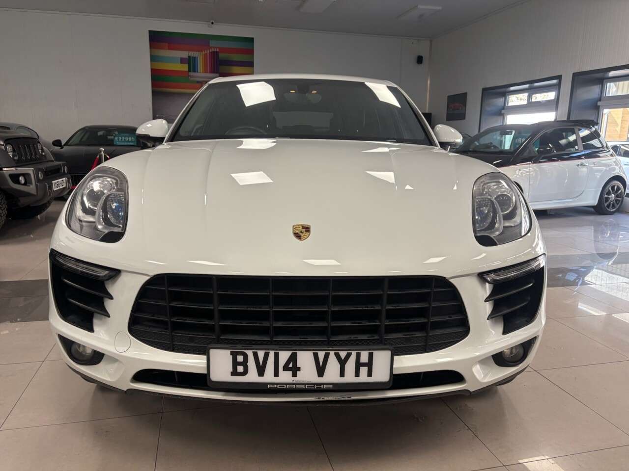 A 2014 PORSCHE MACAN 3.0 TD V6 S SUV 5dr Diesel PDK 4WD Euro 6 (s/s) (258 ps) STUNNING WHITE POR A 2014 PORSCHE MACAN 3.0 TD V6 S SUV 5dr Diesel PDK 4WD Euro 6 (s/s) (258 ps) STUNNING WHITE POR