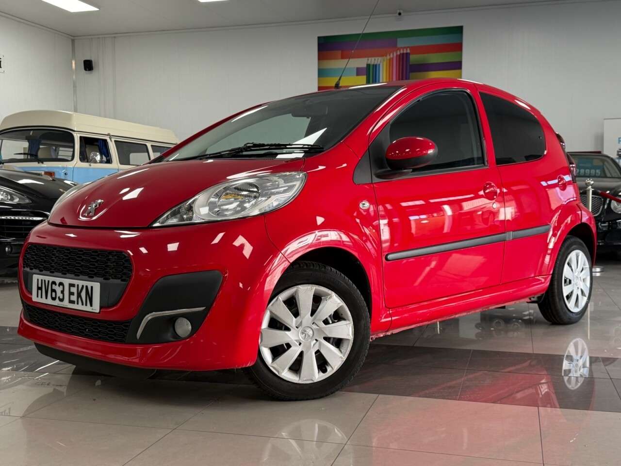 A 2013 PEUGEOT 107 1.0 12V Active Hatchback 5dr Petrol Manual Euro 5 (68 ps) RARE EXAMPLE + GR A 2013 PEUGEOT 107 1.0 12V Active Hatchback 5dr Petrol Manual Euro 5 (68 ps) RARE EXAMPLE + GR