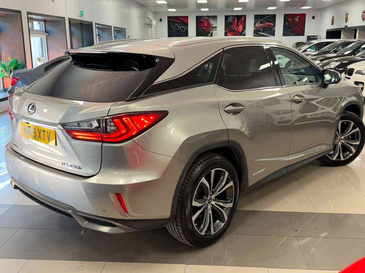 A 2019 LEXUS RX 3.5 450h V6 SUV 5dr Petrol Hybrid E-CVT 4WD Euro 6 (s/s) (313 ps) FULLL LEX A 2019 LEXUS RX 3.5 450h V6 SUV 5dr Petrol Hybrid E-CVT 4WD Euro 6 (s/s) (313 ps) FULLL LEX