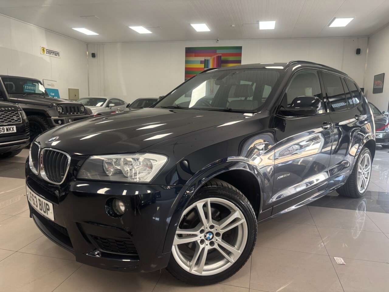 A 2013 BMW X3 2.0 20d M Sport SUV 5dr Diesel Auto xDrive Euro 5 (s/s) (184 ps) M SPORT BM A 2013 BMW X3 2.0 20d M Sport SUV 5dr Diesel Auto xDrive Euro 5 (s/s) (184 ps) M SPORT BM