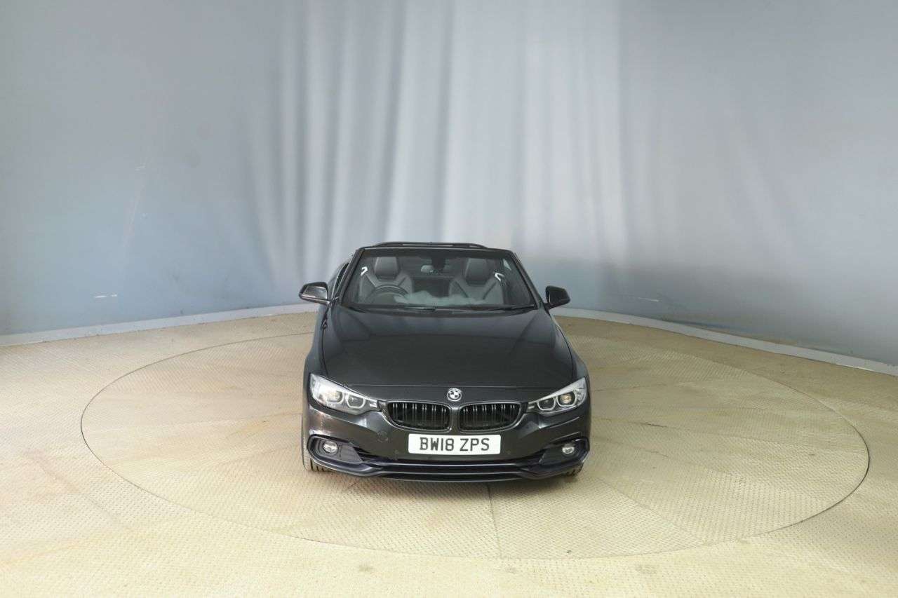 A 2018 BMW 4 SERIES 2.0 420i Sport Convertible 2dr Petrol Auto Euro 6 (s/s) (184 ps) A 2018 BMW 4 SERIES 2.0 420i Sport Convertible 2dr Petrol Auto Euro 6 (s/s) (184 ps)