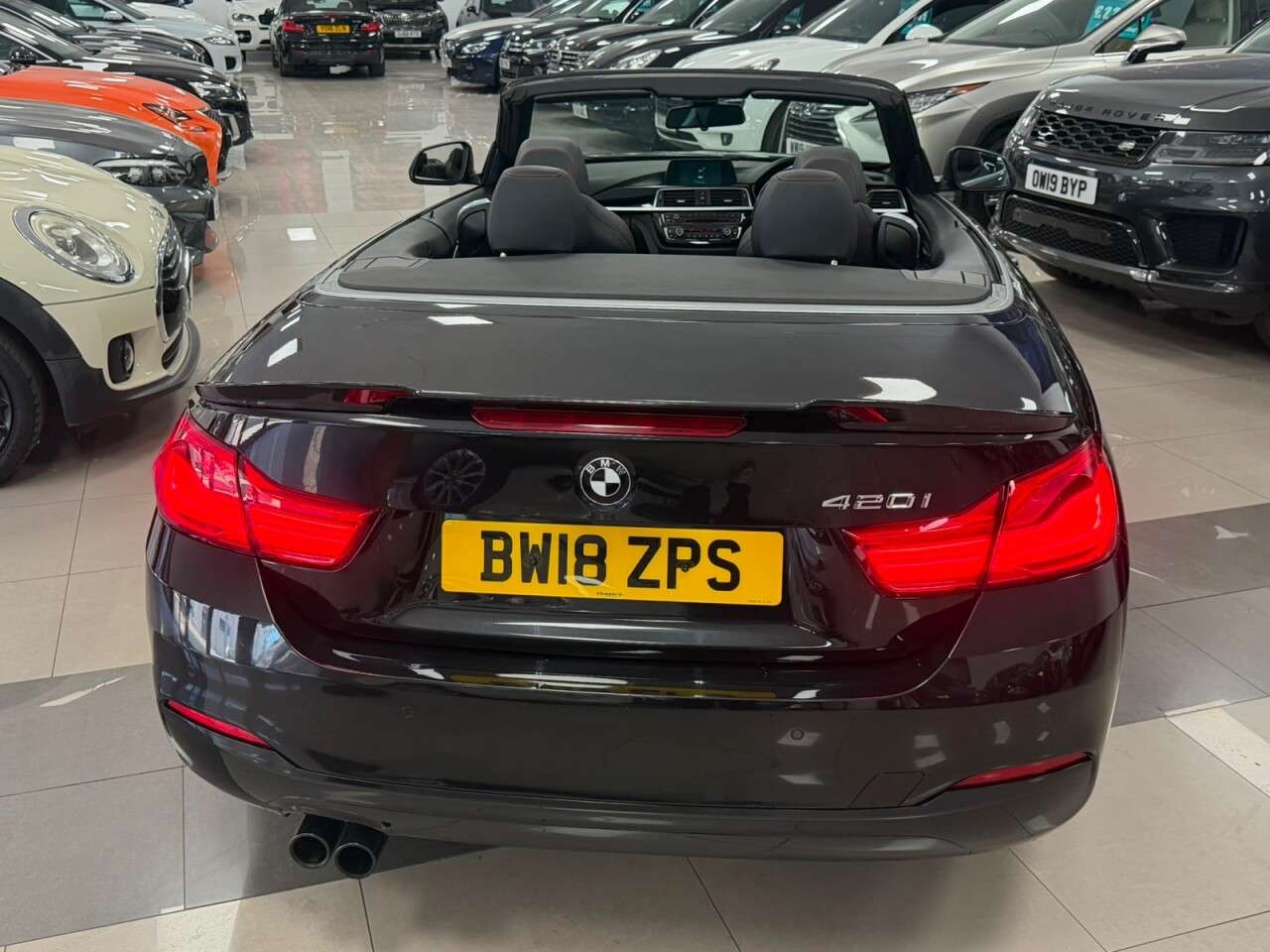 A 2018 BMW 4 SERIES 2.0 420i Sport Convertible 2dr Petrol Auto Euro 6 (s/s) (184 ps) A 2018 BMW 4 SERIES 2.0 420i Sport Convertible 2dr Petrol Auto Euro 6 (s/s) (184 ps)