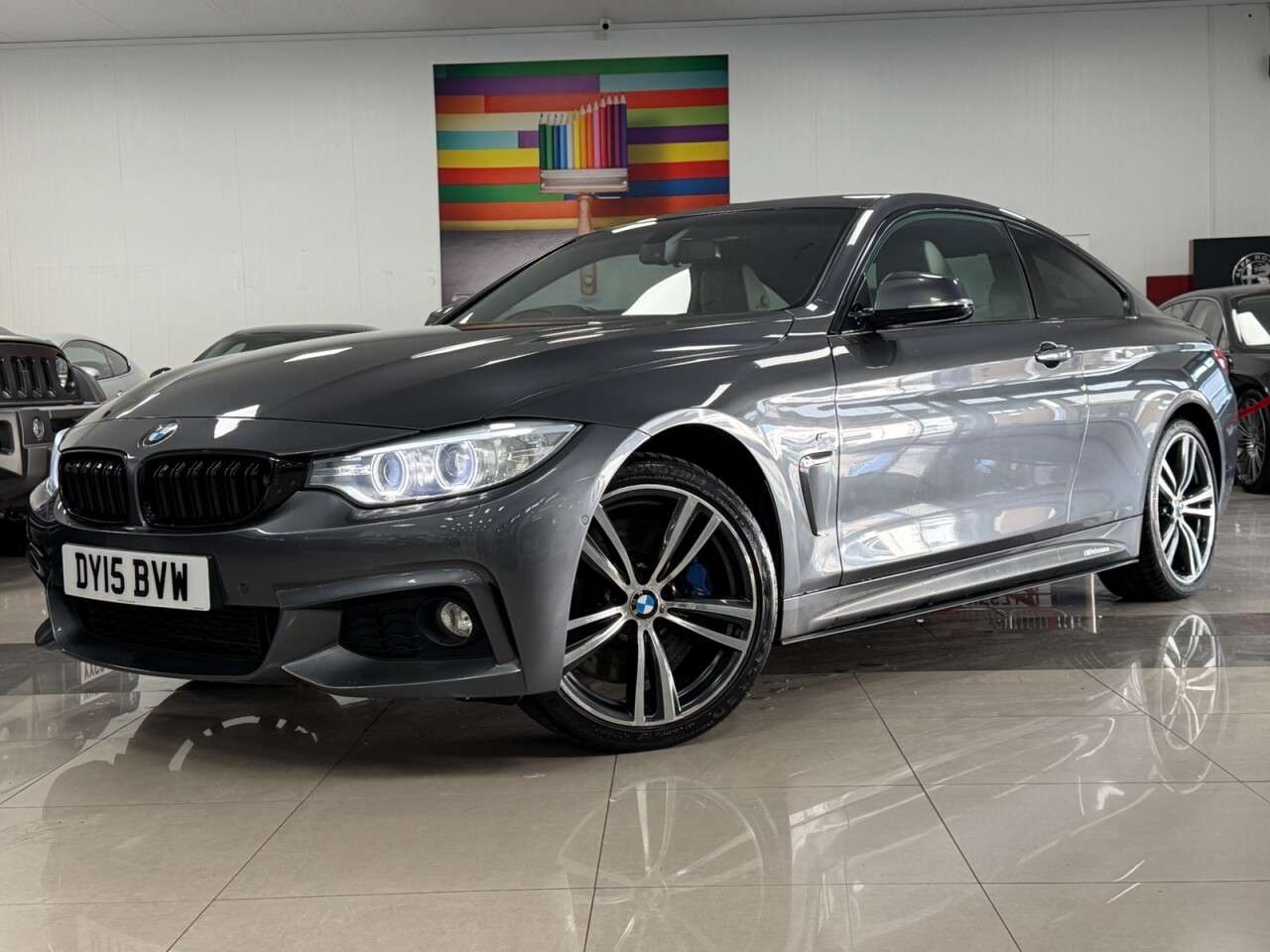 A 2015 BMW 4 SERIES 3.0 435d M Sport Coupe 2dr Diesel Auto xDrive Euro 6 (s/s) (313 ps) ADAPTIV A 2015 BMW 4 SERIES 3.0 435d M Sport Coupe 2dr Diesel Auto xDrive Euro 6 (s/s) (313 ps) ADAPTIV