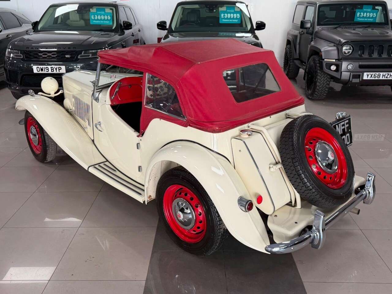 1974 MG TD 1974 MG TD