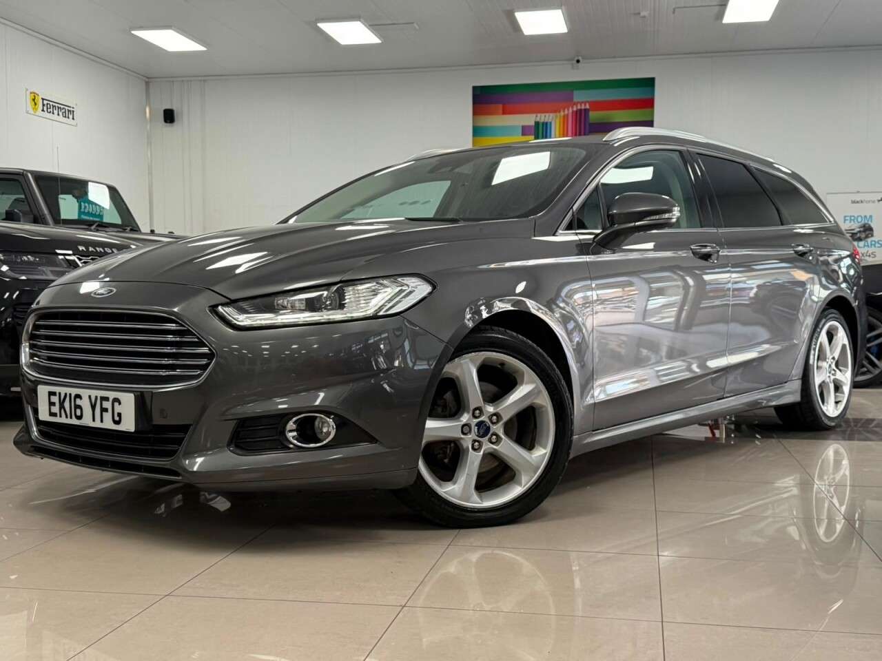 A 2016 FORD MONDEO 2.0 TDCi Titanium Estate 5dr Diesel Powershift Euro 6 (s/s) (150 ps) SONY + A 2016 FORD MONDEO 2.0 TDCi Titanium Estate 5dr Diesel Powershift Euro 6 (s/s) (150 ps) SONY +