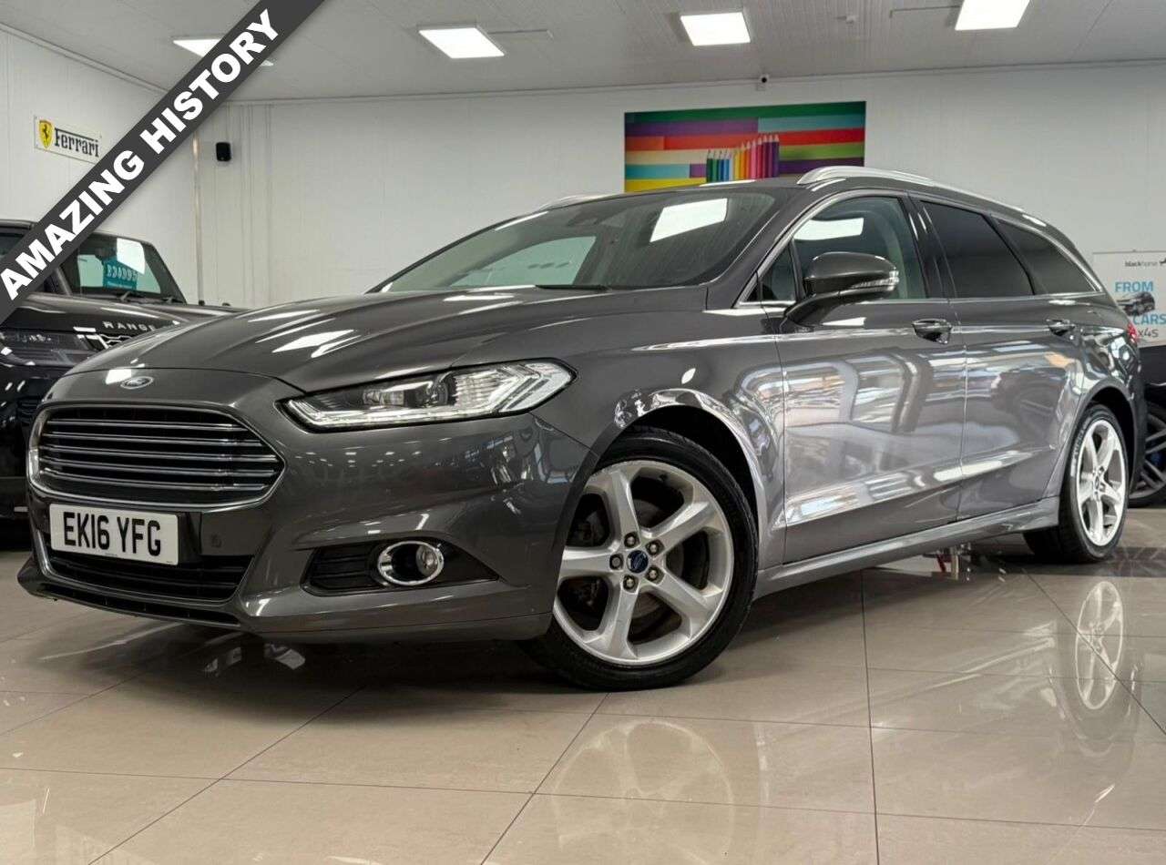A 2016 FORD MONDEO 2.0 TDCi Titanium Estate 5dr Diesel Powershift Euro 6 (s/s) (150 ps) SONY + A 2016 FORD MONDEO 2.0 TDCi Titanium Estate 5dr Diesel Powershift Euro 6 (s/s) (150 ps) SONY +