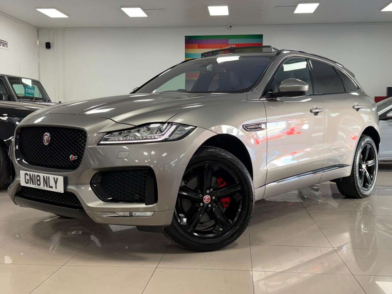 A 2018 JAGUAR F-PACE 3.0 V6 S SUV 5dr Petrol Auto AWD Euro 6 (s/s) (380 ps) FULL HISTORY & PREMI A 2018 JAGUAR F-PACE 3.0 V6 S SUV 5dr Petrol Auto AWD Euro 6 (s/s) (380 ps) FULL HISTORY & PREMI