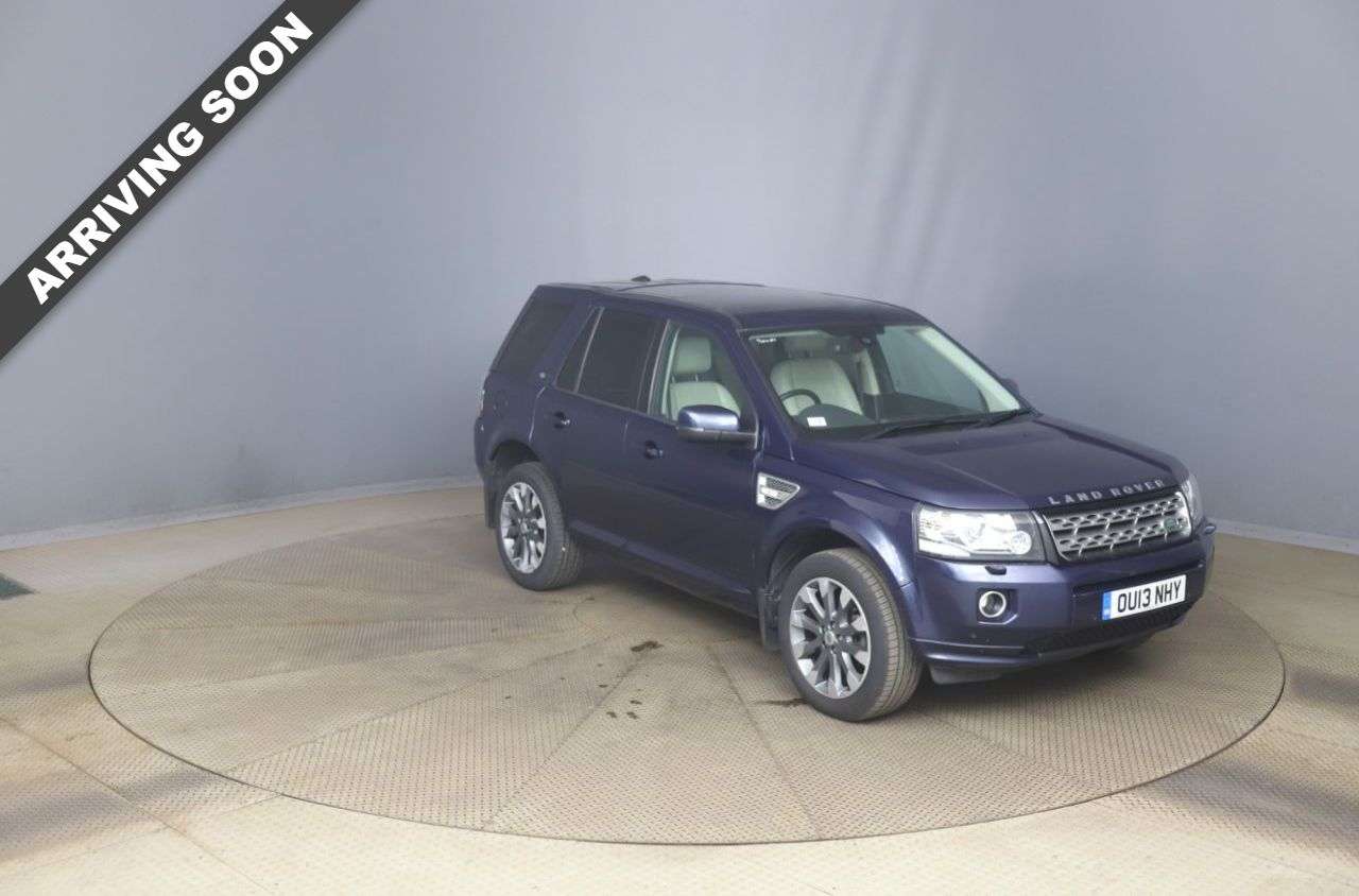 A 2013 LAND ROVER FREELANDER 2 2.2 SD4 HSE Lux SUV 5dr Diesel CommandShift 4WD Euro 5 (190 ps) A 2013 LAND ROVER FREELANDER 2 2.2 SD4 HSE Lux SUV 5dr Diesel CommandShift 4WD Euro 5 (190 ps)