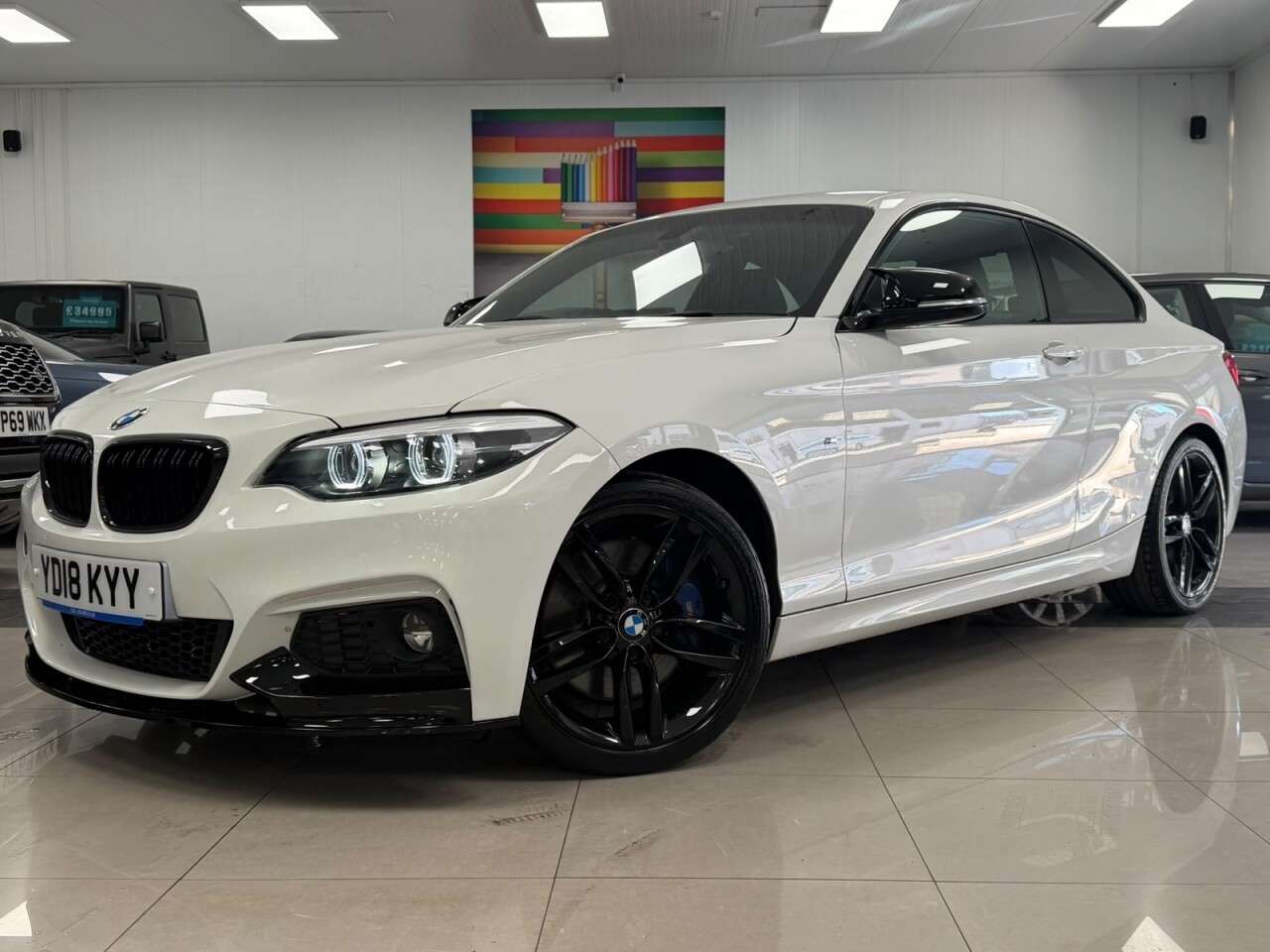 A 2018 BMW 2 SERIES 2.0 220i M Sport Coupe 2dr Petrol Auto Euro 6 (s/s) (184 ps) A 2018 BMW 2 SERIES 2.0 220i M Sport Coupe 2dr Petrol Auto Euro 6 (s/s) (184 ps)
