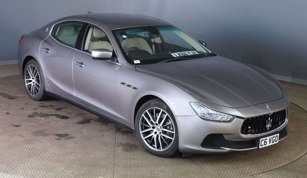 A 2016 MASERATI GHIBLI 3.0 V6 Saloon 4dr Petrol ZF Euro 5 (330 ps) A 2016 MASERATI GHIBLI 3.0 V6 Saloon 4dr Petrol ZF Euro 5 (330 ps)