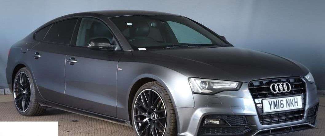 A 2016 AUDI A5 1.8 TFSI Black Edition Plus Sportback 5dr Petrol Manual Euro 6 (s/s) (177 p A 2016 AUDI A5 1.8 TFSI Black Edition Plus Sportback 5dr Petrol Manual Euro 6 (s/s) (177 p