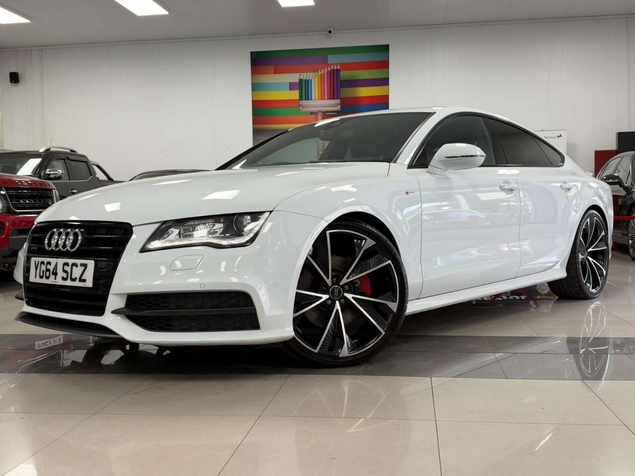 A 2014 AUDI A7 3.0 TDI V6 Black Edition Sportback 5dr Diesel S Tronic quattro Euro 5 (s/s) A 2014 AUDI A7 3.0 TDI V6 Black Edition Sportback 5dr Diesel S Tronic quattro Euro 5 (s/s)