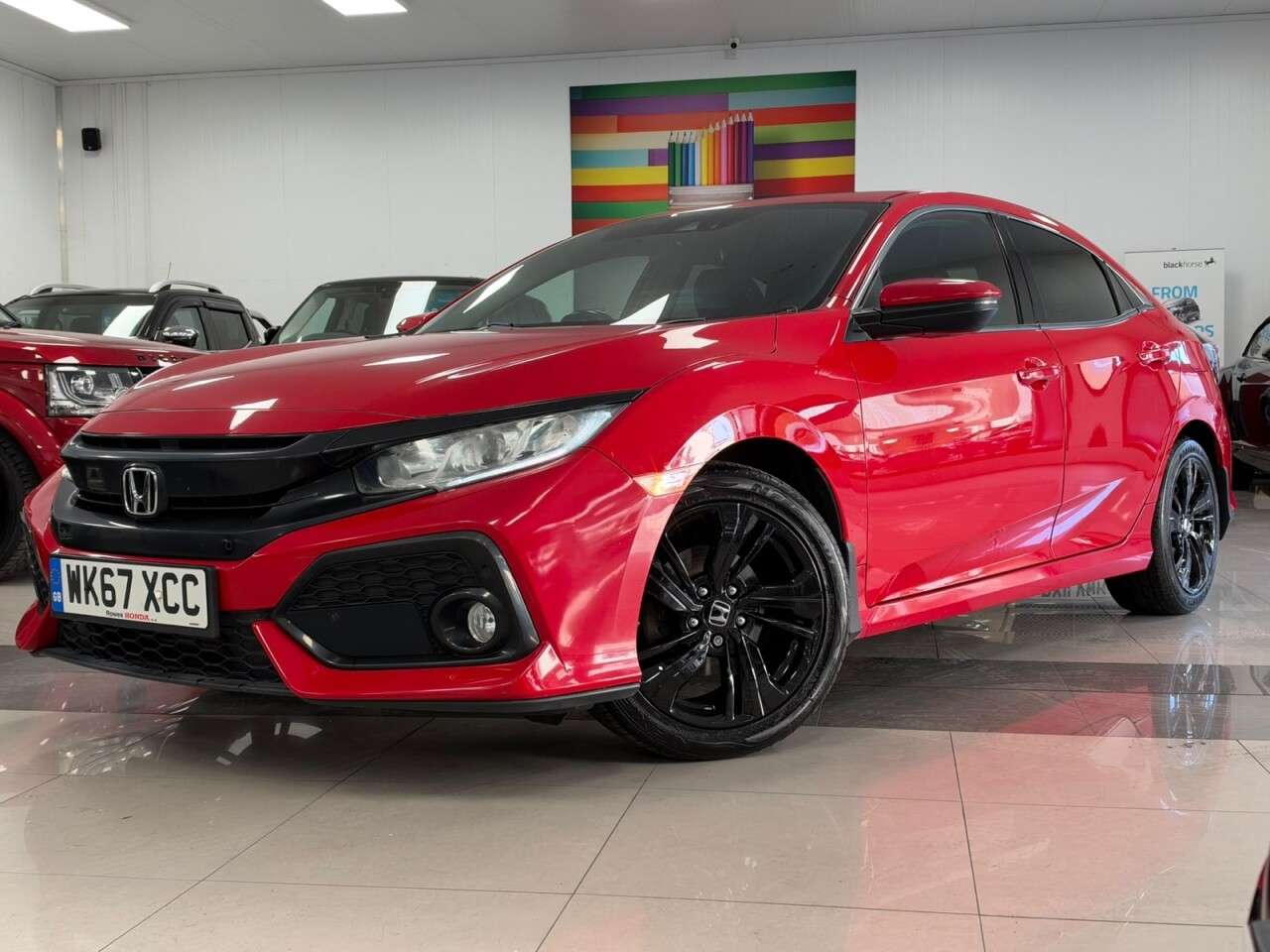 A 2017 HONDA CIVIC 1.0 VTEC Turbo SR Hatchback 5dr Petrol Manual Euro 6 (s/s) (129 ps) A 2017 HONDA CIVIC 1.0 VTEC Turbo SR Hatchback 5dr Petrol Manual Euro 6 (s/s) (129 ps)