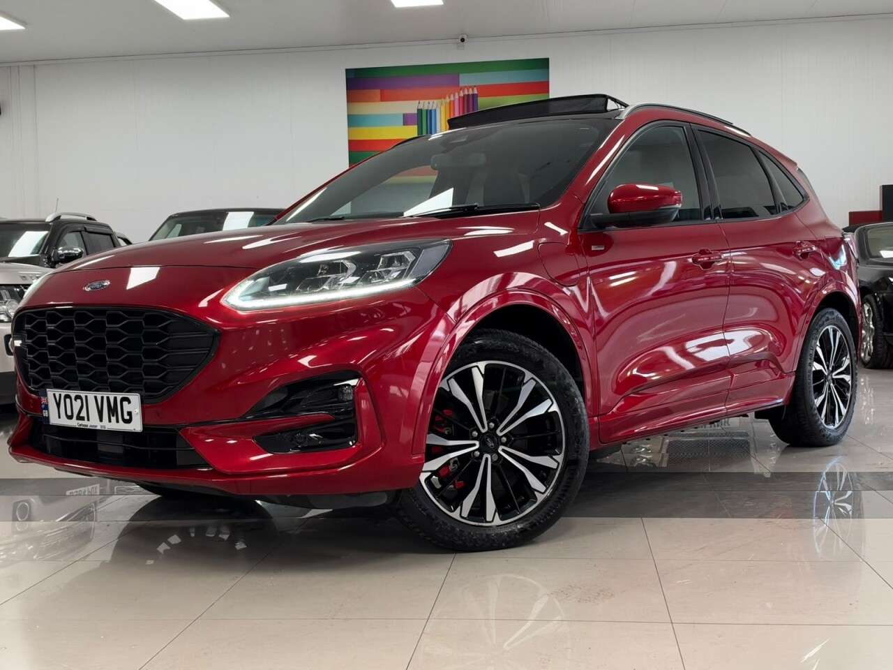 A 2021 FORD KUGA 2.5 Duratec 14.4kWh ST-Line X Edition SUV 5dr Petrol Plug-in Hybrid CVT Eur A 2021 FORD KUGA 2.5 Duratec 14.4kWh ST-Line X Edition SUV 5dr Petrol Plug-in Hybrid CVT Eur