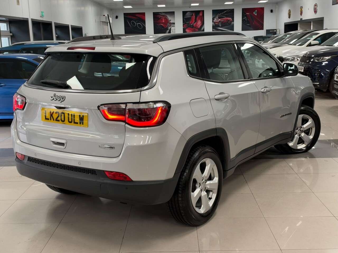 A 2020 JEEP COMPASS 1.4T MultiAirII Longitude SUV 5dr Petrol Manual Euro 6 (s/s) (140 ps) A 2020 JEEP COMPASS 1.4T MultiAirII Longitude SUV 5dr Petrol Manual Euro 6 (s/s) (140 ps)