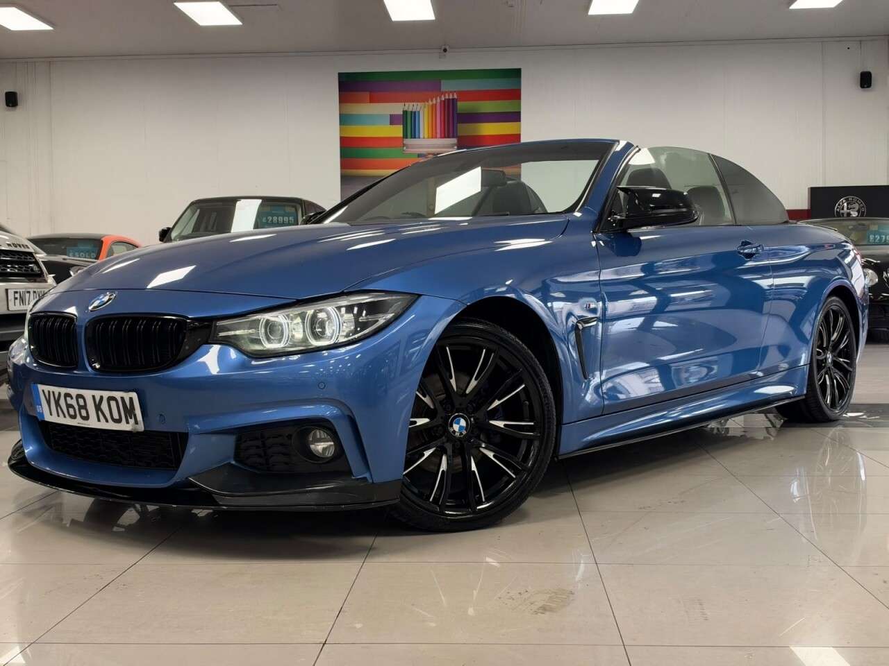 A 2019 BMW 4 SERIES 2.0 420d M Sport Convertible 2dr Diesel Auto Euro 6 (s/s) (190 ps) A 2019 BMW 4 SERIES 2.0 420d M Sport Convertible 2dr Diesel Auto Euro 6 (s/s) (190 ps)