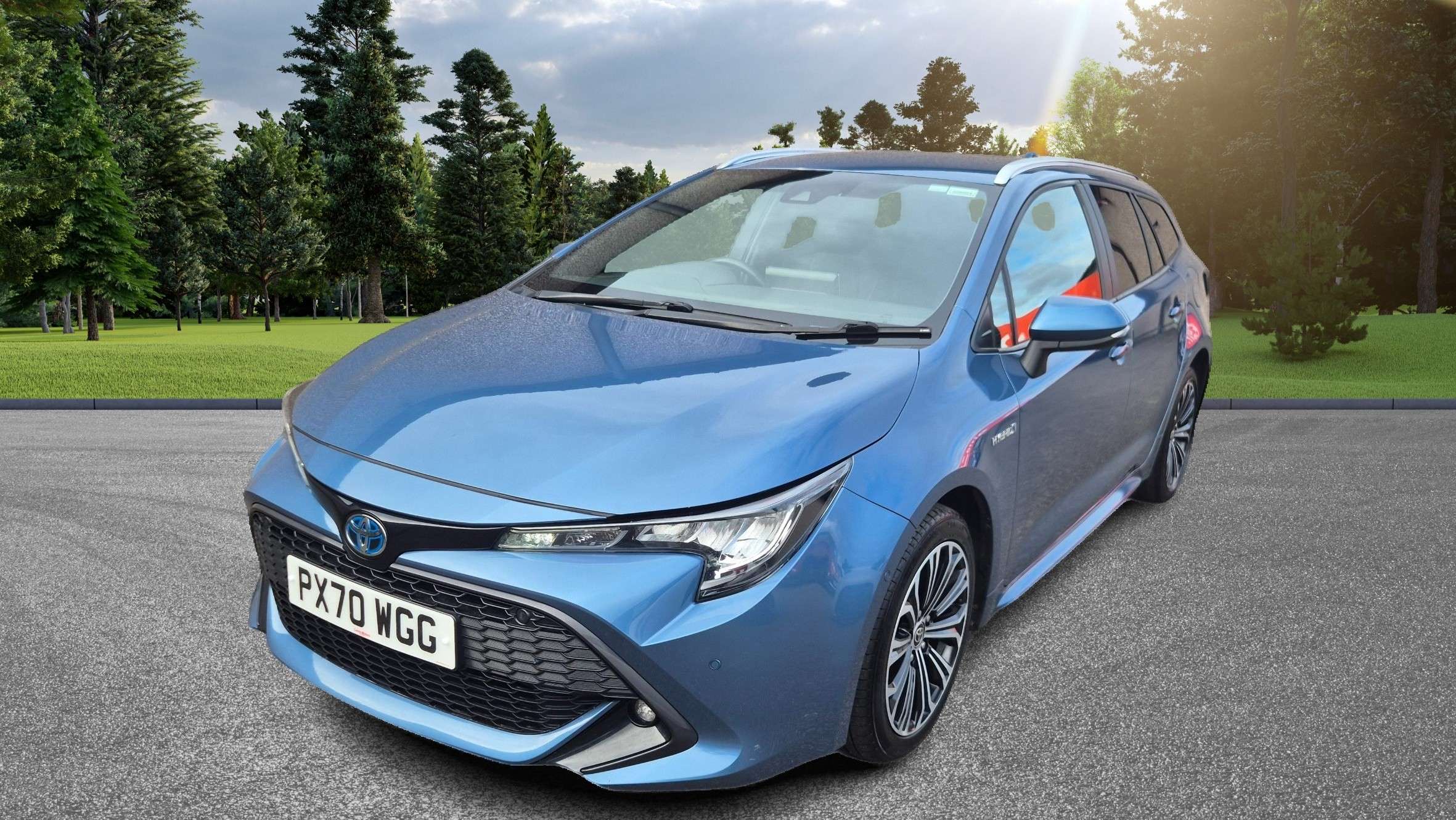 A 2020 TOYOTA COROLLA 1.8 VVT-h Design Touring Sports 5dr Petrol Hybrid CVT Euro 6 (s/s) (122 ps) A 2020 TOYOTA COROLLA 1.8 VVT-h Design Touring Sports 5dr Petrol Hybrid CVT Euro 6 (s/s) (122 ps)