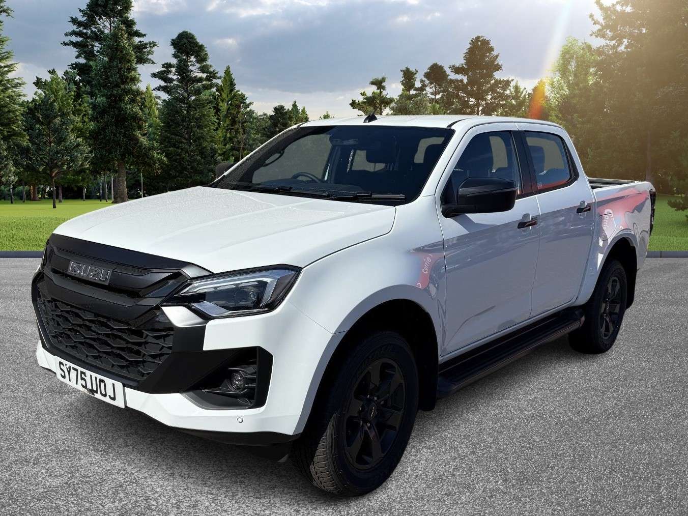 A 2025 ISUZU D-MAX 1.9 TD V-Cross Pickup Double Cab 4dr Diesel Manual 4WD Euro 6 (s/s) (164 ps) A 2025 ISUZU D-MAX 1.9 TD V-Cross Pickup Double Cab 4dr Diesel Manual 4WD Euro 6 (s/s) (164 ps)