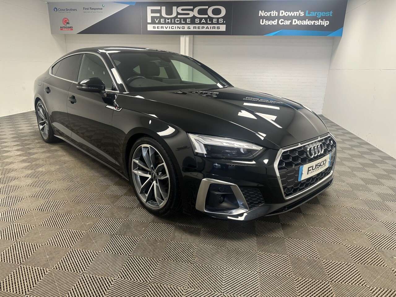 A 2023 AUDI A5 2.0 TFSI 35 S line Sportback 5dr Petrol S Tronic Euro 6 (s/s) (150 ps) 1 Ow A 2023 AUDI A5 2.0 TFSI 35 S line Sportback 5dr Petrol S Tronic Euro 6 (s/s) (150 ps) 1 Ow