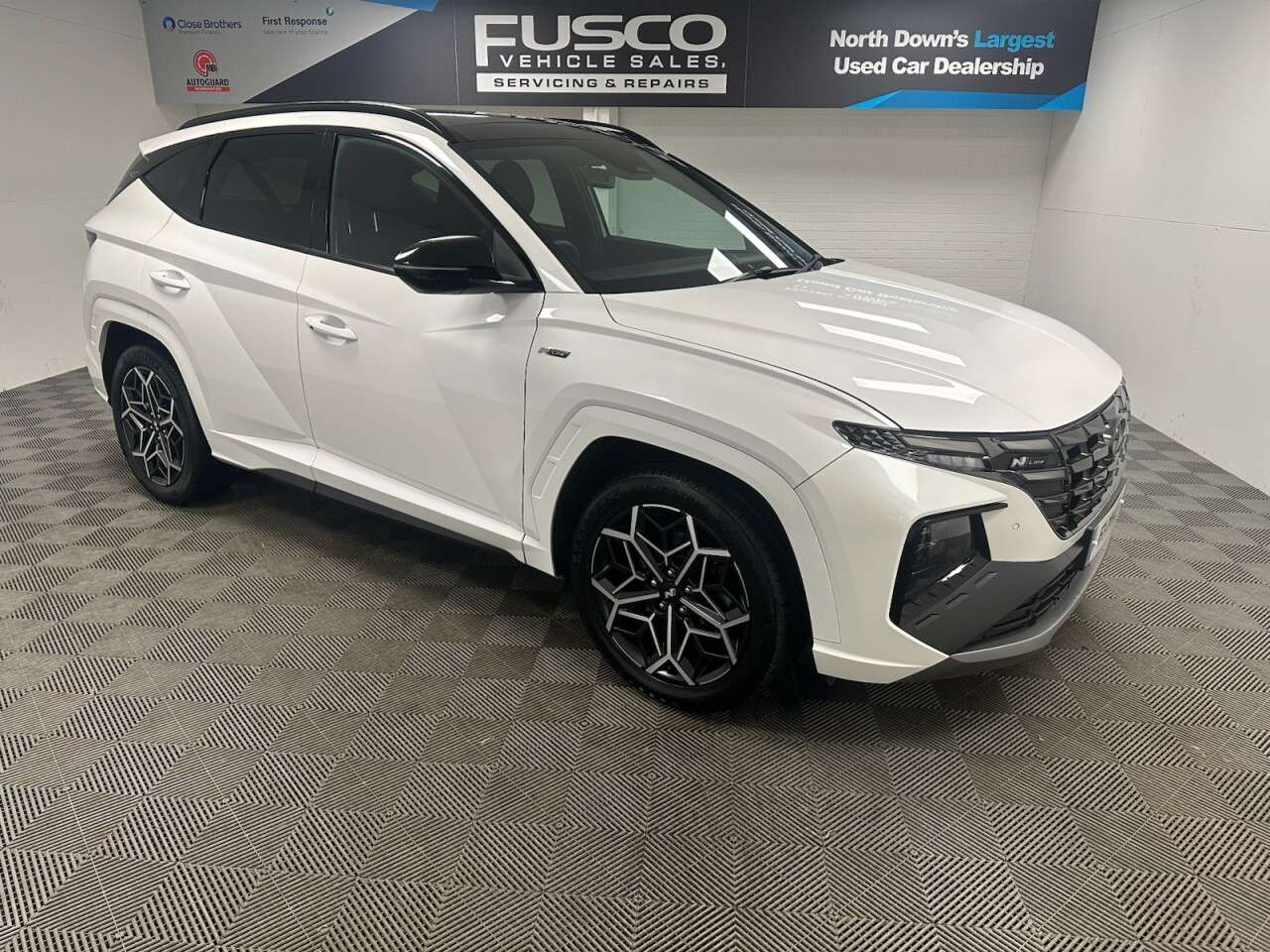 A 2022 HYUNDAI TUCSON 1.6 h T-GDi N Line S SUV 5dr Petrol Hybrid Auto Euro 6 (s/s) (230 ps) Heate A 2022 HYUNDAI TUCSON 1.6 h T-GDi N Line S SUV 5dr Petrol Hybrid Auto Euro 6 (s/s) (230 ps) Heate