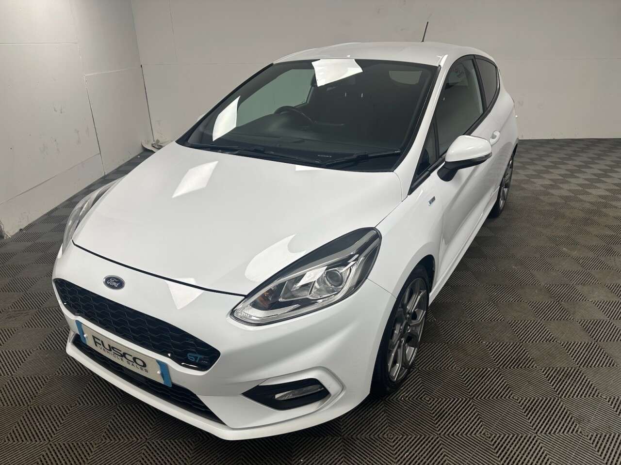 A 2018 FORD FIESTA 1.0T EcoBoost ST-Line Hatchback 3dr Petrol Manual Euro 6 (s/s) (140 ps) Blu A 2018 FORD FIESTA 1.0T EcoBoost ST-Line Hatchback 3dr Petrol Manual Euro 6 (s/s) (140 ps) Blu