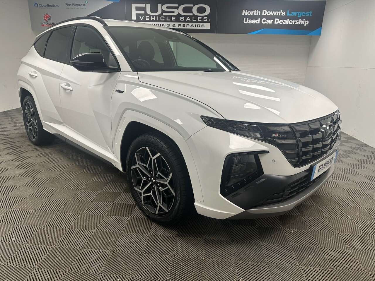 A 2021 HYUNDAI TUCSON 1.6 h T-GDi N Line SUV 5dr Petrol Hybrid Auto Euro 6 (s/s) (230 ps) Heated A 2021 HYUNDAI TUCSON 1.6 h T-GDi N Line SUV 5dr Petrol Hybrid Auto Euro 6 (s/s) (230 ps) Heated