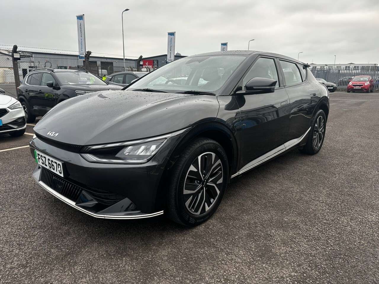 A 2021 KIA EV6 77.4kWh Air Hatchback 5dr Electric Auto (225 bhp) Reversing Camera, Sat Nav A 2021 KIA EV6 77.4kWh Air Hatchback 5dr Electric Auto (225 bhp) Reversing Camera, Sat Nav