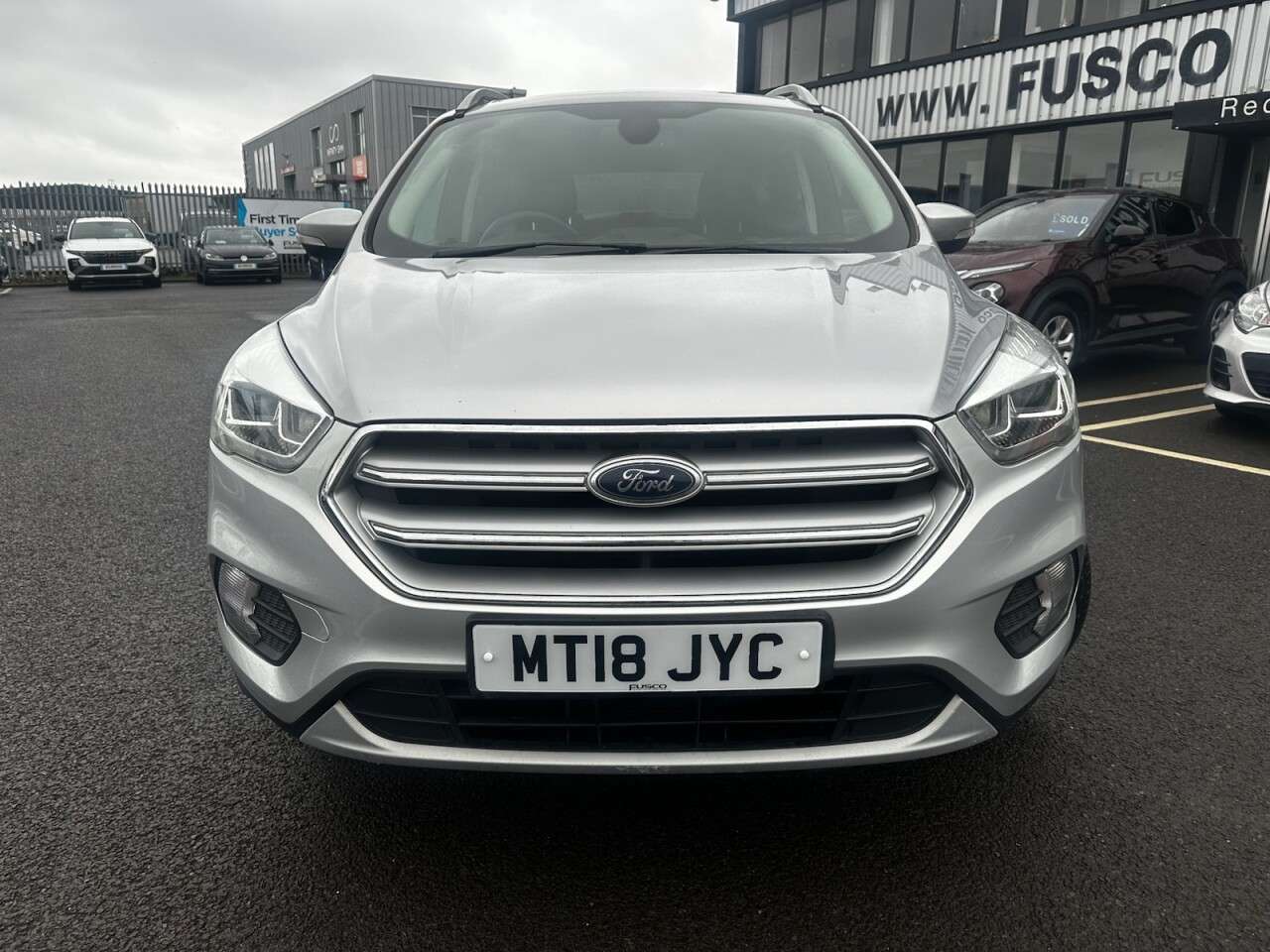 A 2018 FORD KUGA 1.5T EcoBoost Titanium SUV 5dr Petrol Manual 2WD Euro 6 (s/s) (150 ps) B-to A 2018 FORD KUGA 1.5T EcoBoost Titanium SUV 5dr Petrol Manual 2WD Euro 6 (s/s) (150 ps) B-to