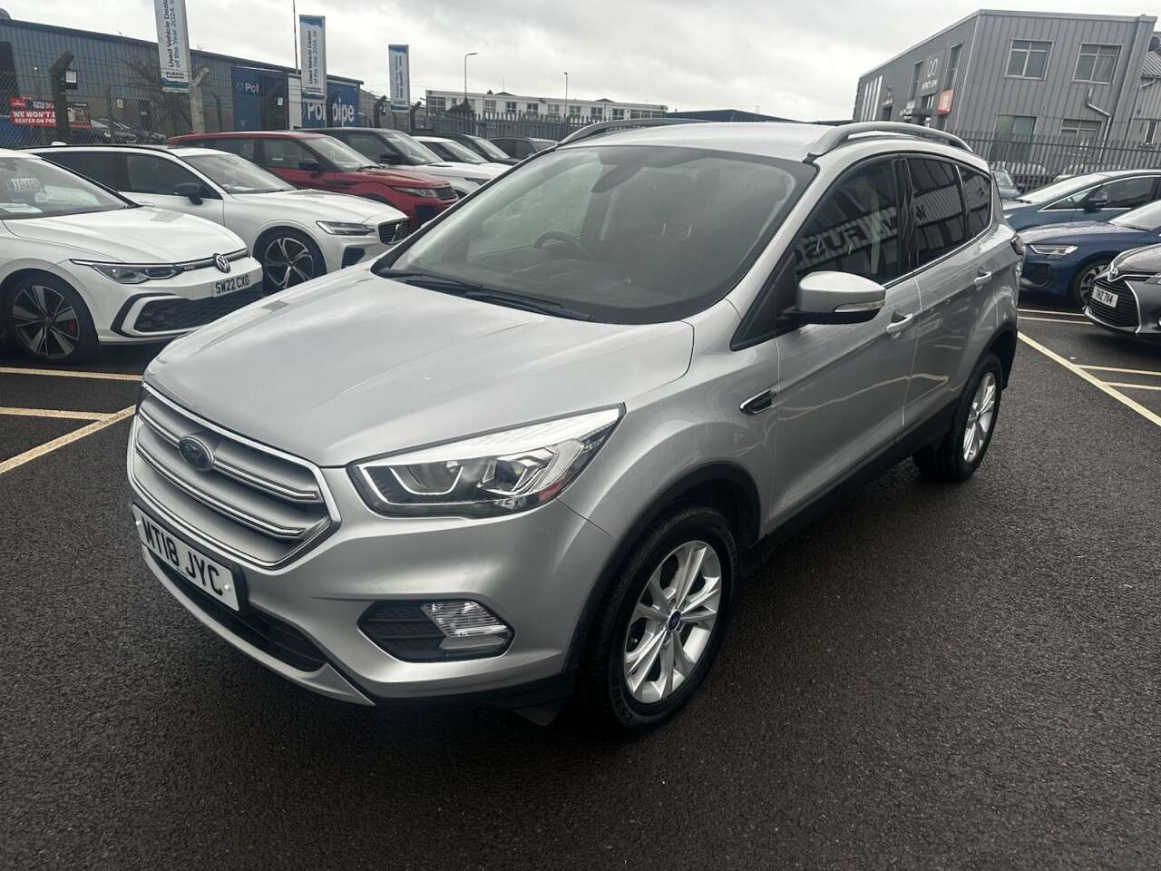 A 2018 FORD KUGA 1.5T EcoBoost Titanium SUV 5dr Petrol Manual 2WD Euro 6 (s/s) (150 ps) B-to A 2018 FORD KUGA 1.5T EcoBoost Titanium SUV 5dr Petrol Manual 2WD Euro 6 (s/s) (150 ps) B-to