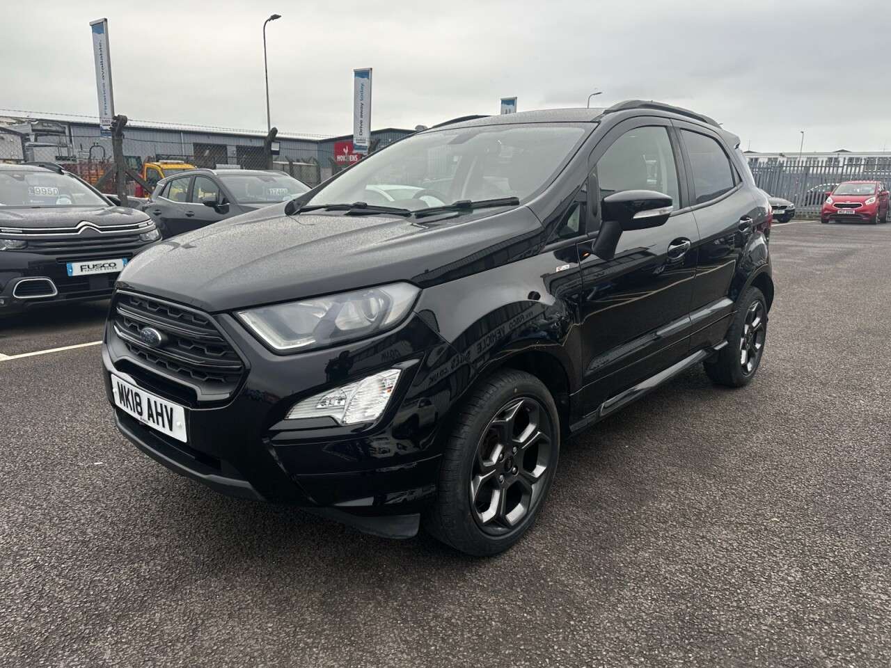 A 2018 FORD ECOSPORT 1.0T EcoBoost ST-Line SUV 5dr Petrol Manual Euro 6 (s/s) (140 ps) REVERSING A 2018 FORD ECOSPORT 1.0T EcoBoost ST-Line SUV 5dr Petrol Manual Euro 6 (s/s) (140 ps) REVERSING