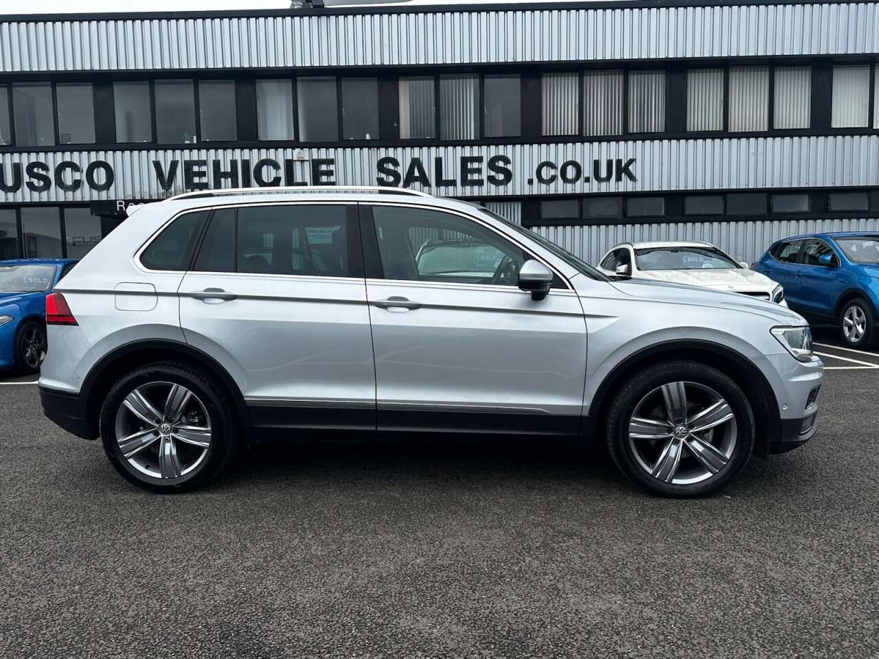 A 2019 VOLKSWAGEN TIGUAN 1.5 TSI EVO Match SUV 5dr Petrol DSG Euro 6 (s/s) (150 ps) Automatic, Rear A 2019 VOLKSWAGEN TIGUAN 1.5 TSI EVO Match SUV 5dr Petrol DSG Euro 6 (s/s) (150 ps) Automatic, Rear