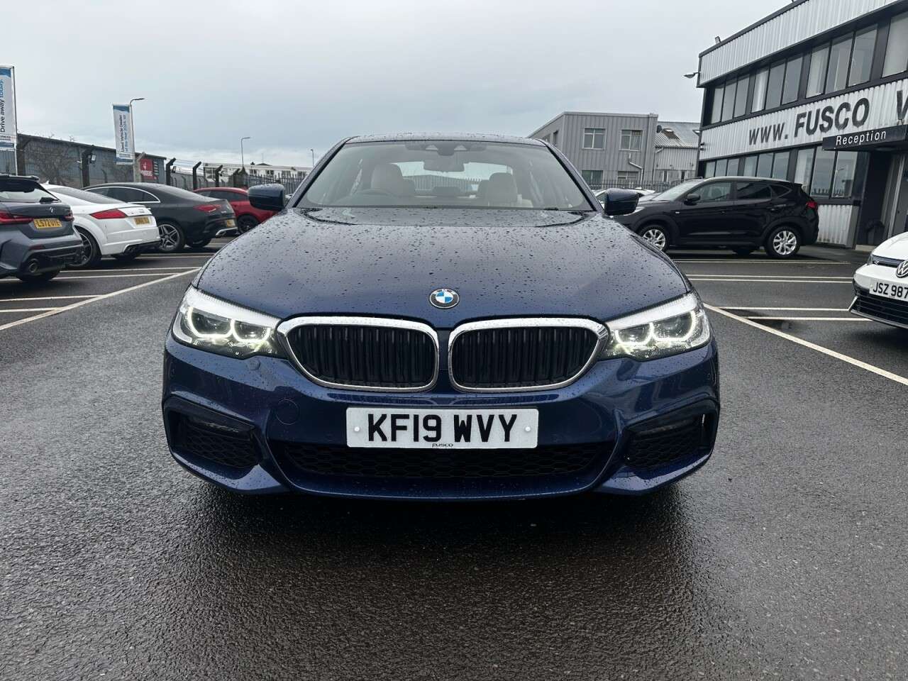 A 2019 BMW 5 SERIES 2.0 520d M Sport Saloon 4dr Diesel Auto Euro 6 (s/s) (190 ps) LEATHER INTER A 2019 BMW 5 SERIES 2.0 520d M Sport Saloon 4dr Diesel Auto Euro 6 (s/s) (190 ps) LEATHER INTER