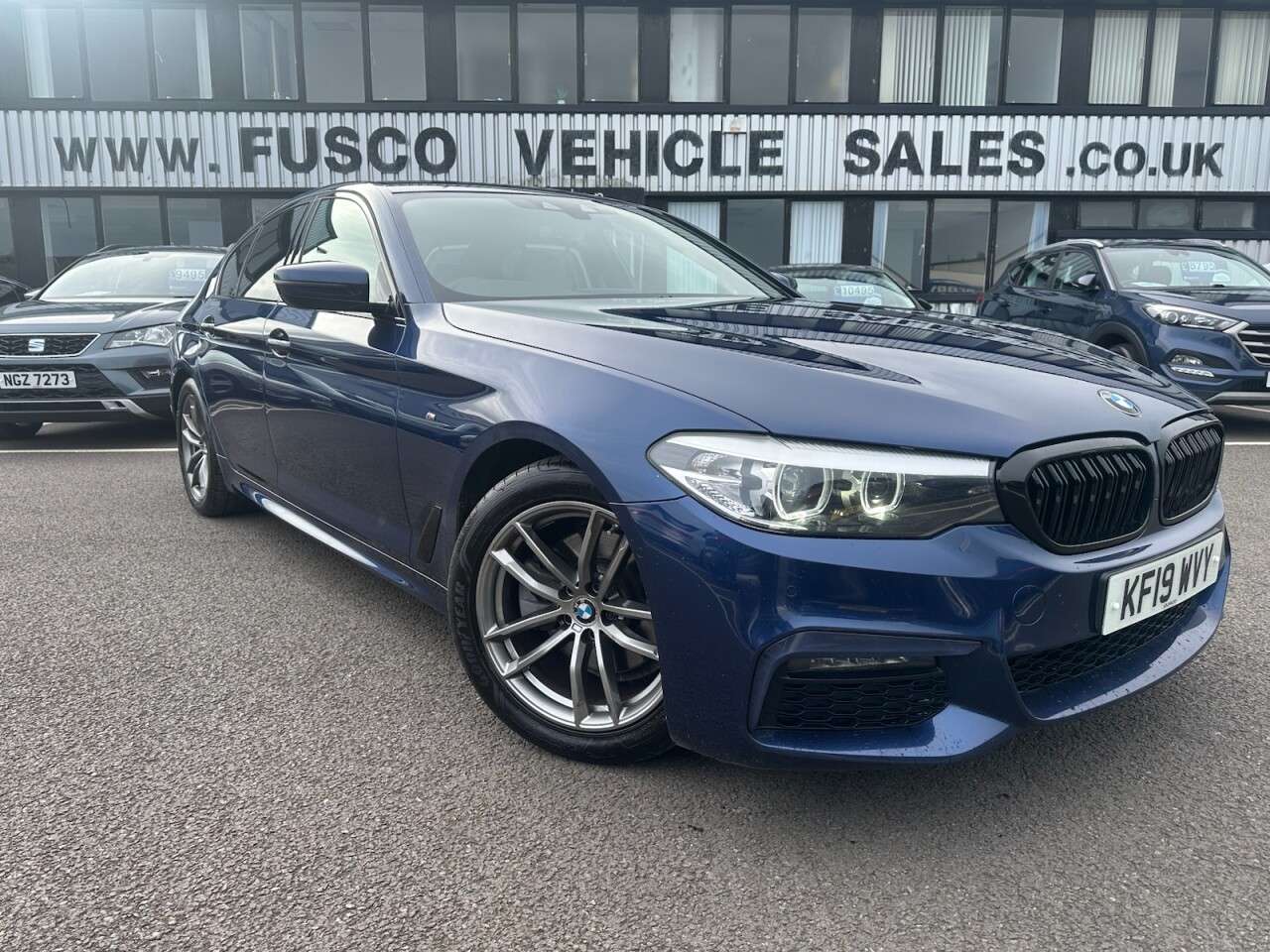 A 2019 BMW 5 SERIES 2.0 520d M Sport Saloon 4dr Diesel Auto Euro 6 (s/s) (190 ps) LEATHER INTER A 2019 BMW 5 SERIES 2.0 520d M Sport Saloon 4dr Diesel Auto Euro 6 (s/s) (190 ps) LEATHER INTER