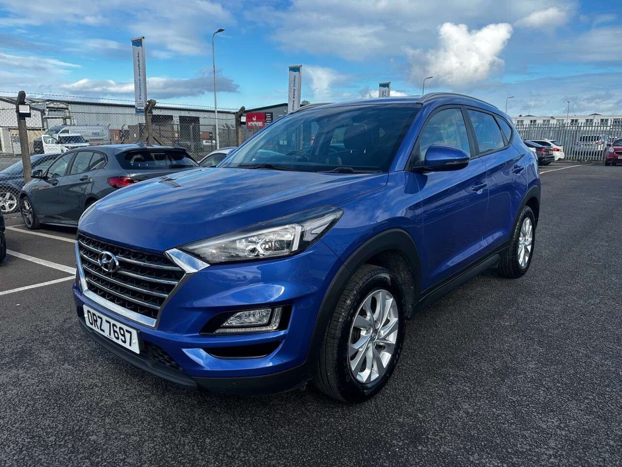 A 2019 HYUNDAI TUCSON 1.6 GDi SE Nav SUV 5dr Petrol Manual Euro 6 (s/s) (132 ps) SAT NAV, BLUETOO A 2019 HYUNDAI TUCSON 1.6 GDi SE Nav SUV 5dr Petrol Manual Euro 6 (s/s) (132 ps) SAT NAV, BLUETOO
