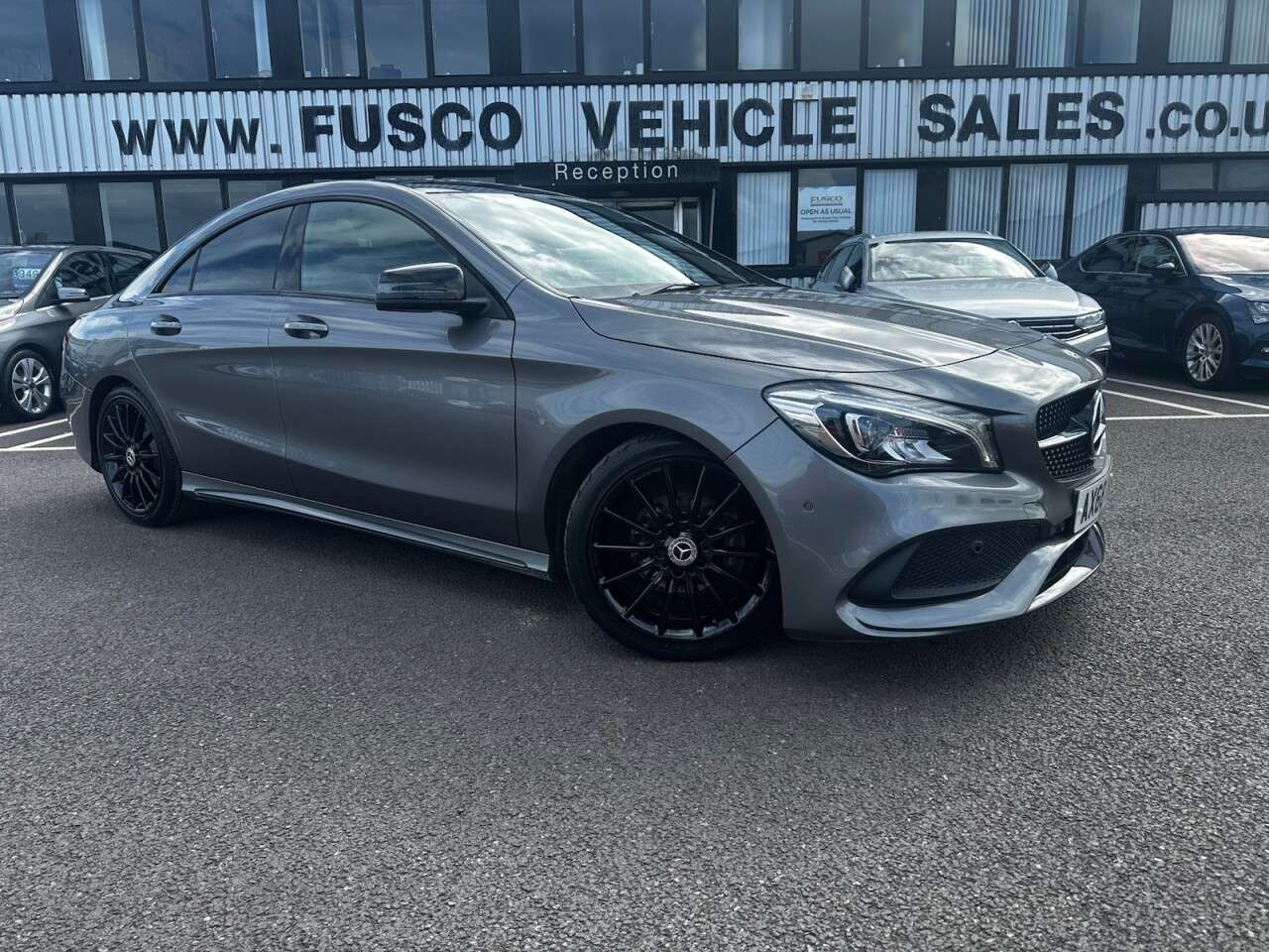 A 2019 MERCEDES-BENZ CLA 1.6 CLA200 AMG Line Night Edition (Plus) Coupe 4dr Petrol Manual Euro 6 (s/ A 2019 MERCEDES-BENZ CLA 1.6 CLA200 AMG Line Night Edition (Plus) Coupe 4dr Petrol Manual Euro 6 (s/