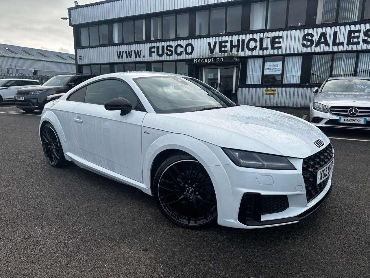 A 2022 AUDI TT 2.0 TFSI 40 Black Edition Coupe 3dr Petrol S Tronic Euro 6 (s/s) (197 ps) V A 2022 AUDI TT 2.0 TFSI 40 Black Edition Coupe 3dr Petrol S Tronic Euro 6 (s/s) (197 ps) V